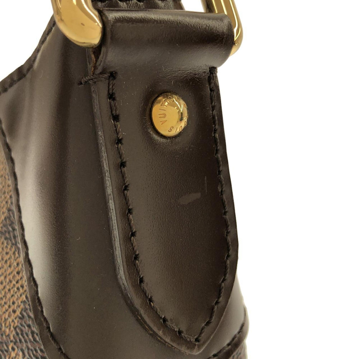 Louis Vuitton Damier Ebene Coated Canvas Shoulder Bag (Pre-Owned)