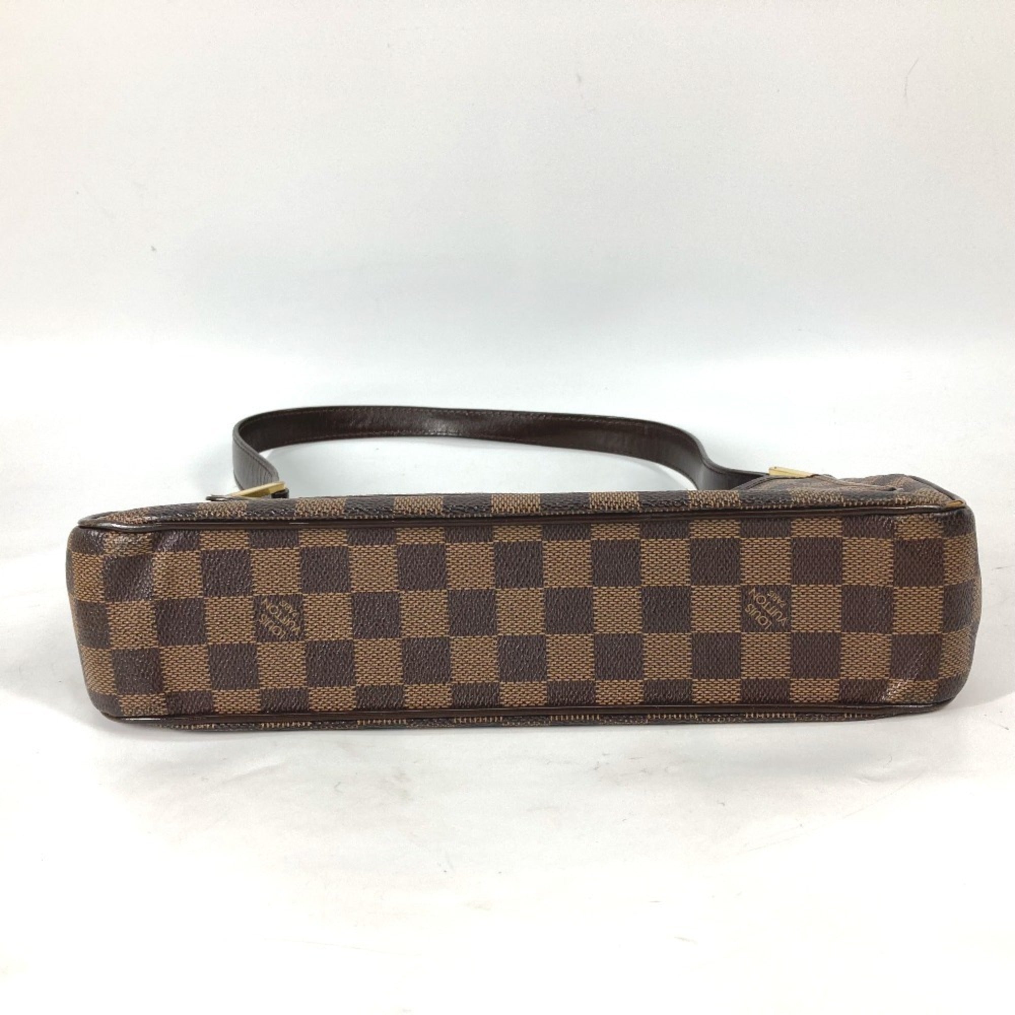 Louis Vuitton Damier Brown Damier Canvas Ebene Damier Canvas Shoulder Bag (Pre-Owned)