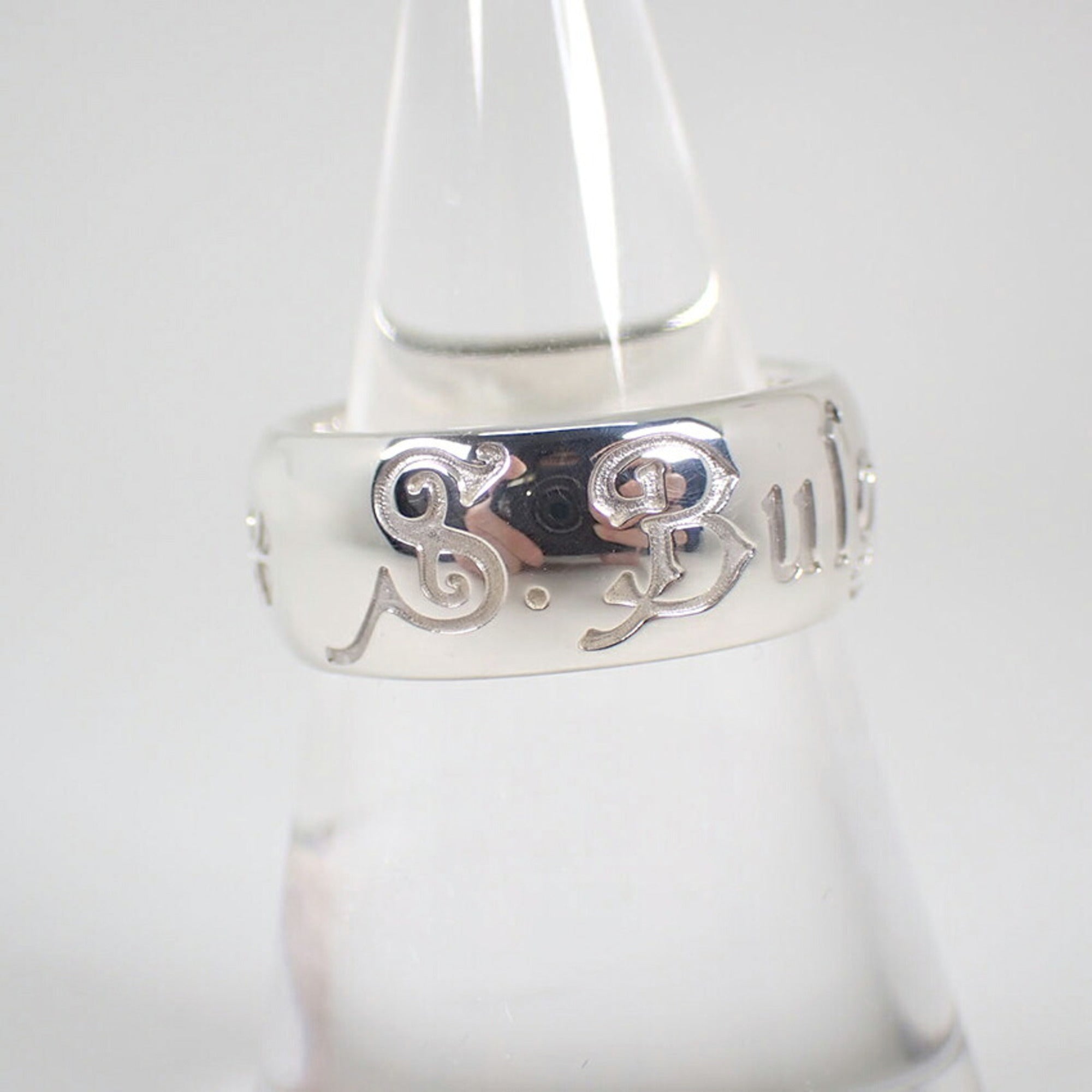 Bvlgari Sterling Silver 925 Band Ring (Pre-Owned)
