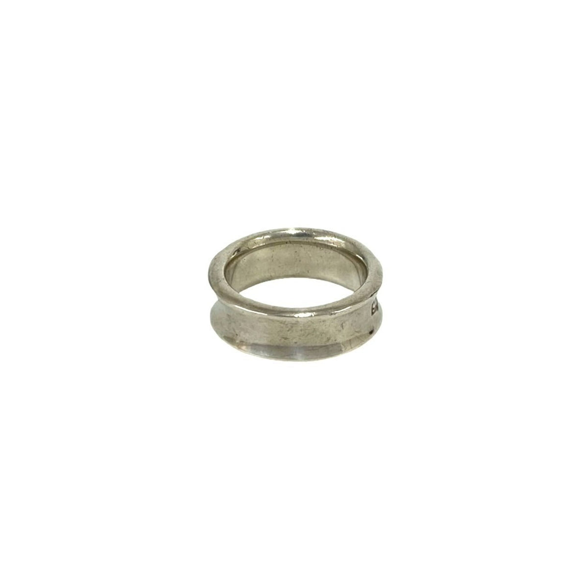 Tiffany Silver Silver 925 Band Ring (Pre-Owned)