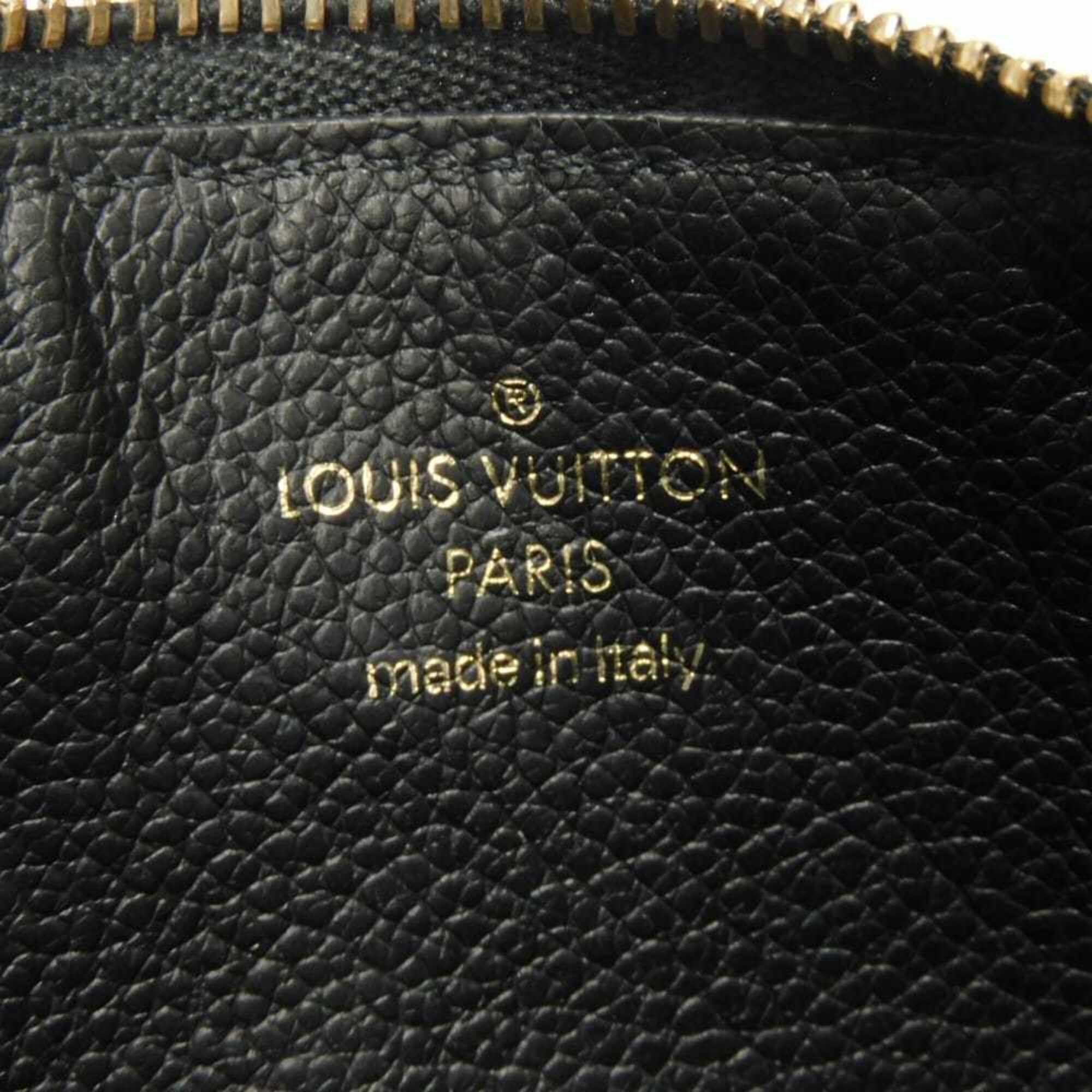 Louis Vuitton Black Noir Monogram Empreinte Leather Coin Purse/Coin Case (Pre-Owned)