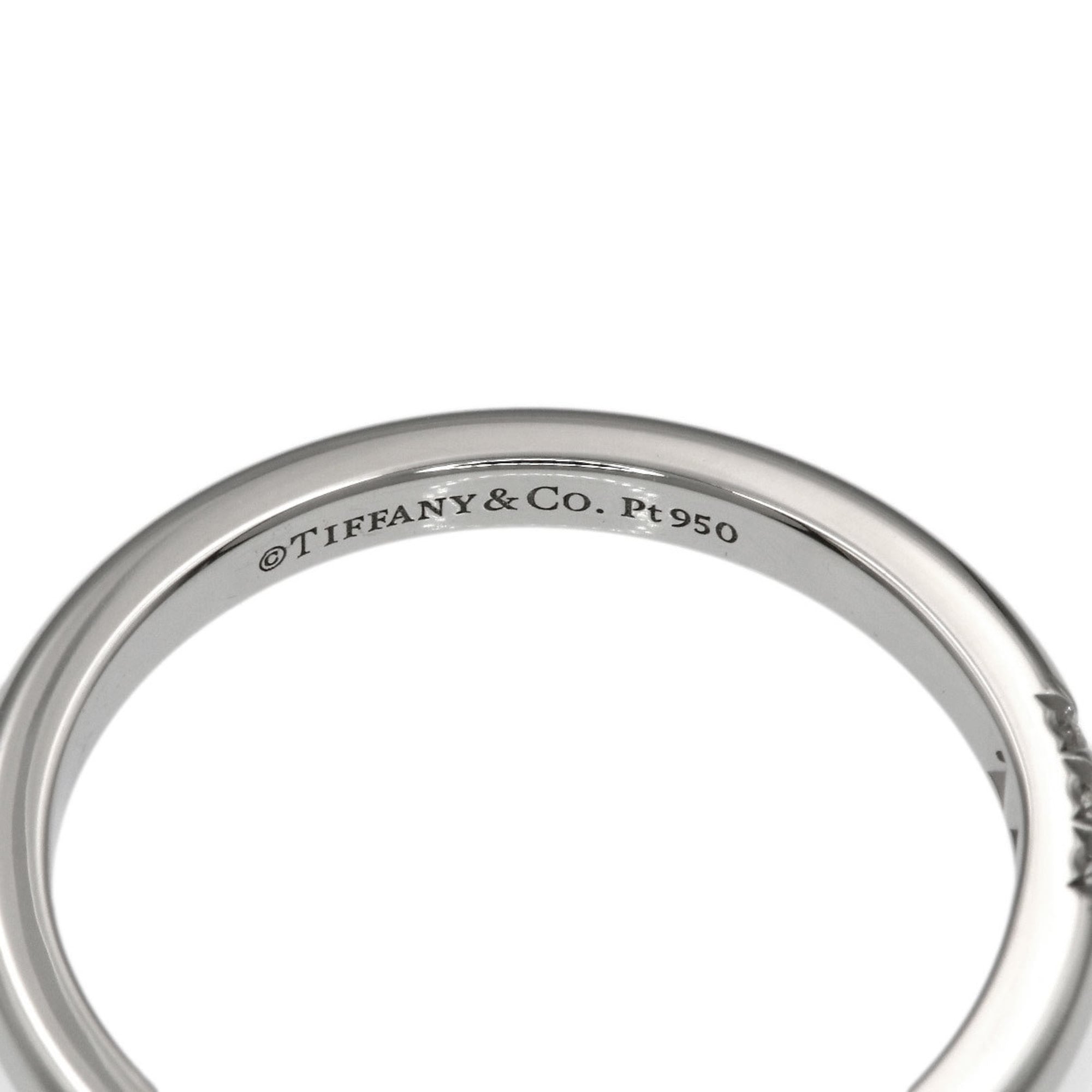 Tiffany Platinum 950 Band Ring (Pre-Owned)