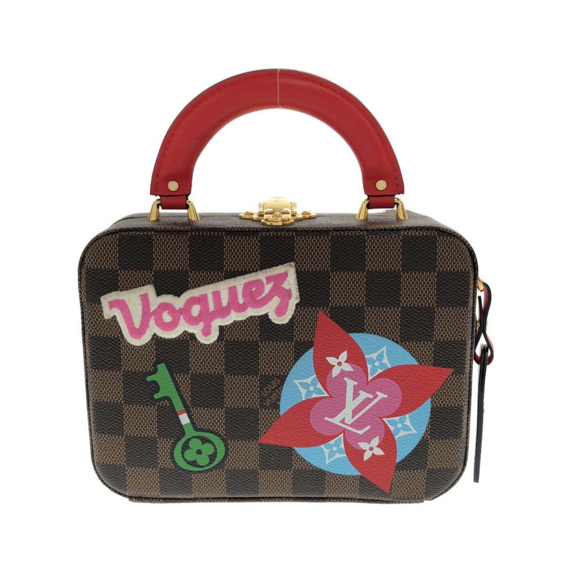 Louis Vuitton Ebene Coated Canvas Handbag (Pre-Owned)