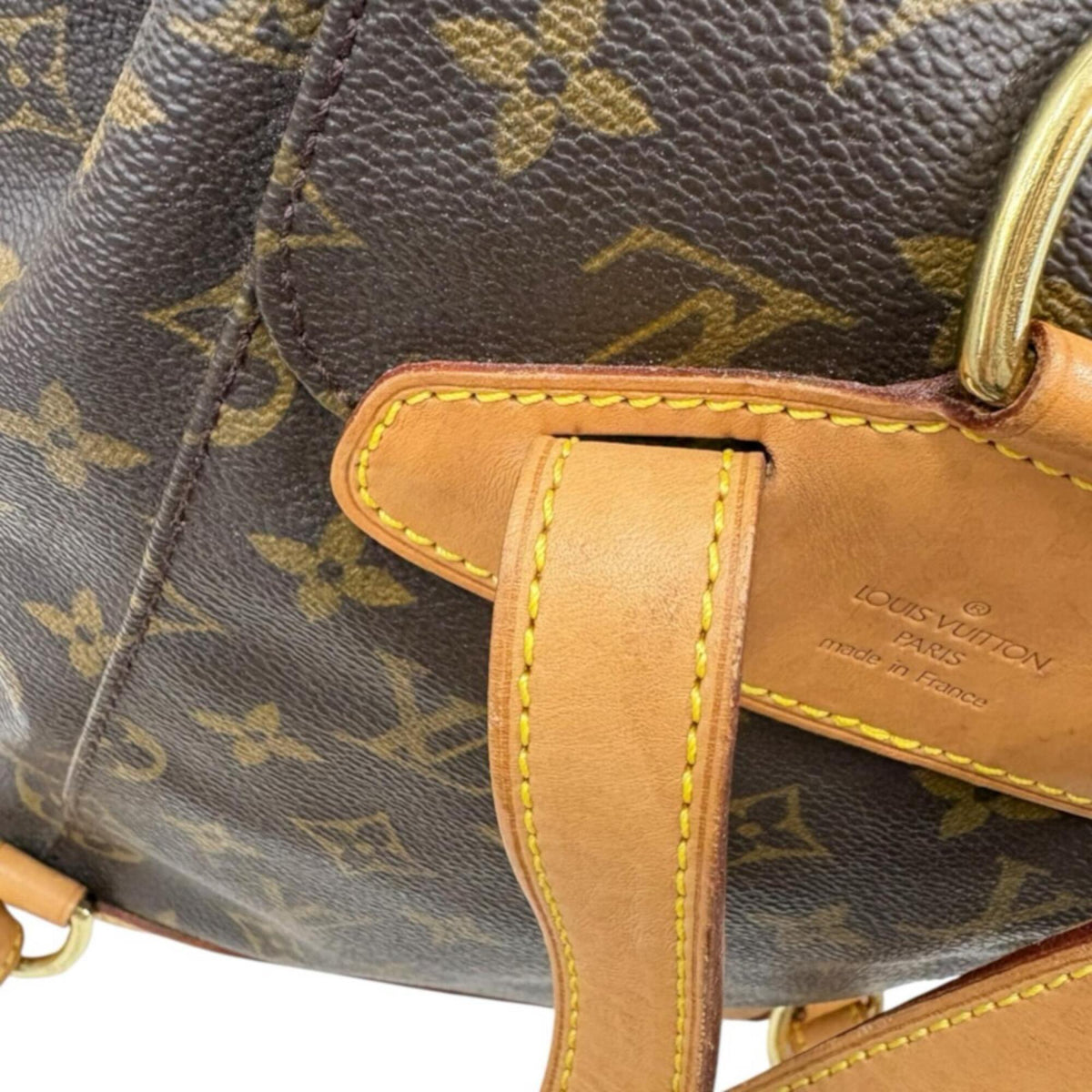 Louis Vuitton Brown Monogram Canvas Backpack (Pre-Owned)
