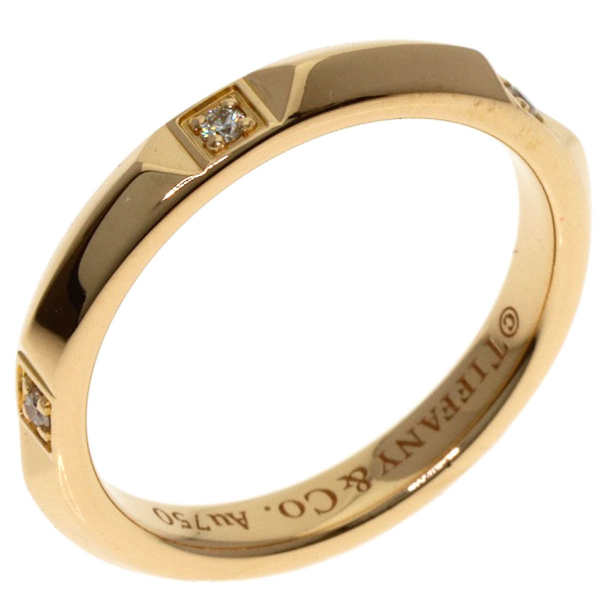 Tiffany Pink Gold (18K) Band Ring (Pre-Owned)