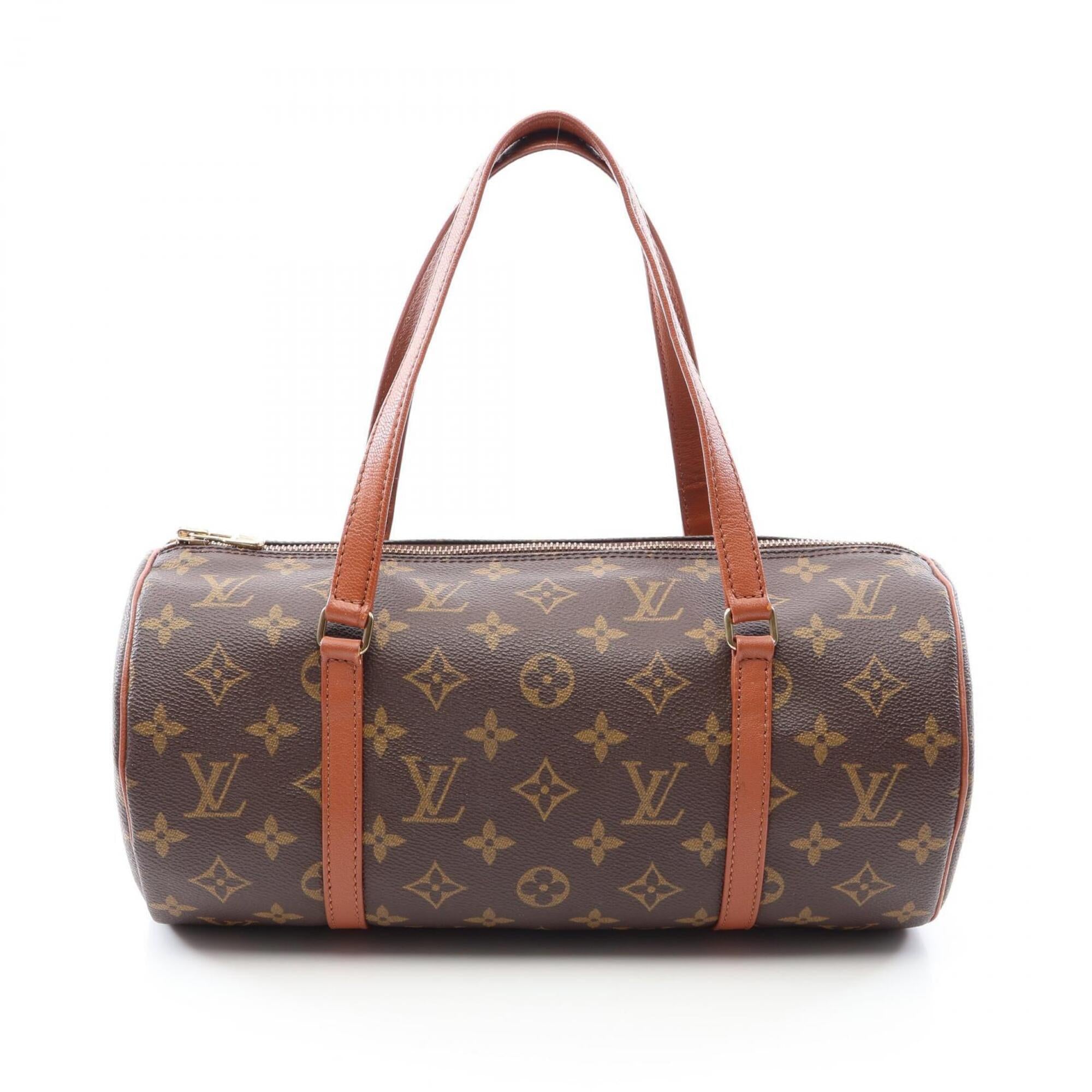 Louis Vuitton Brown Monogram Coated Canvas Handbag (Pre-Owned)