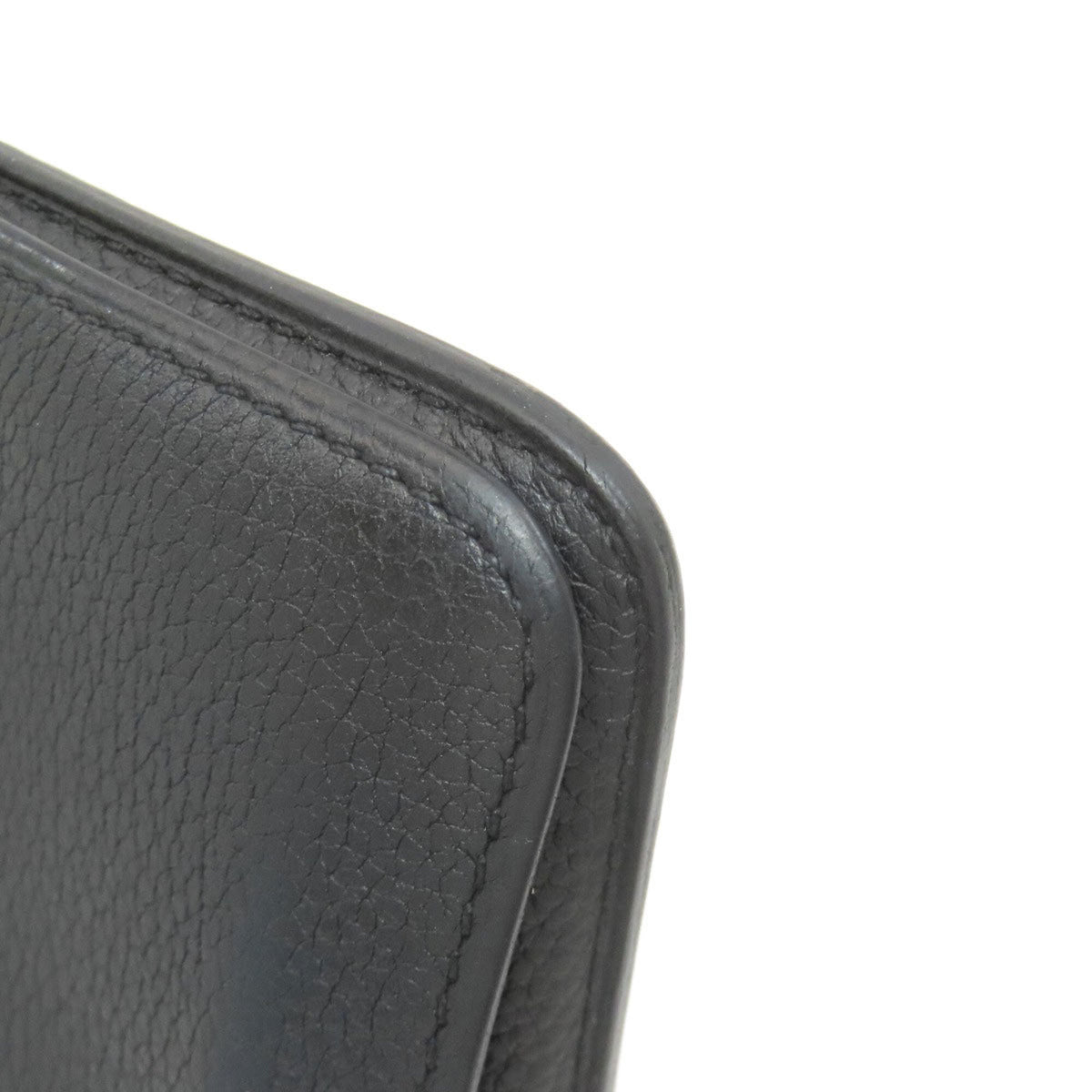 Hermes Black Togo Leather Wallet (Bi-Fold) (Pre-Owned)