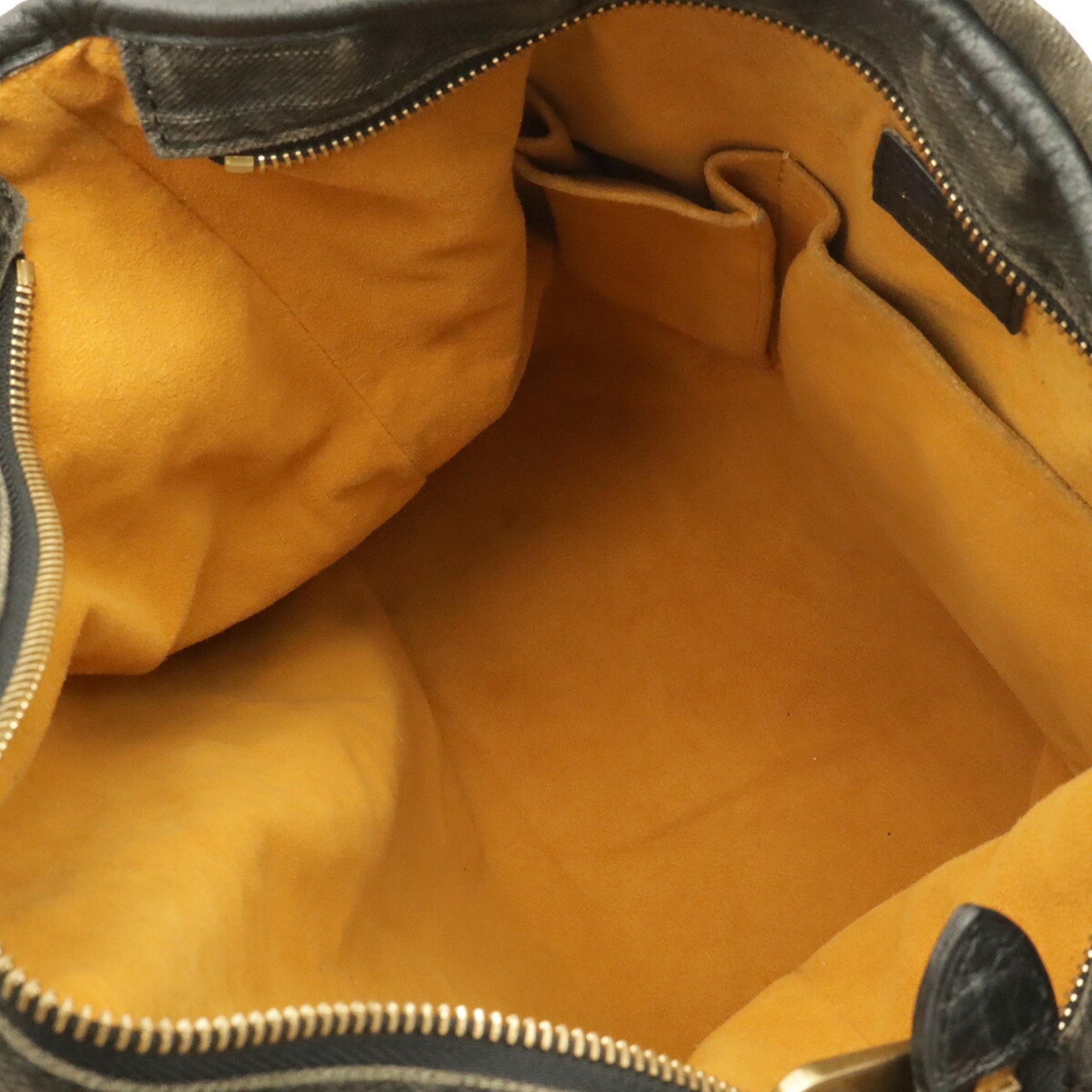 Louis Vuitton Noir Denim Canvas Shoulder Bag Tote Bag (Pre-Owned)