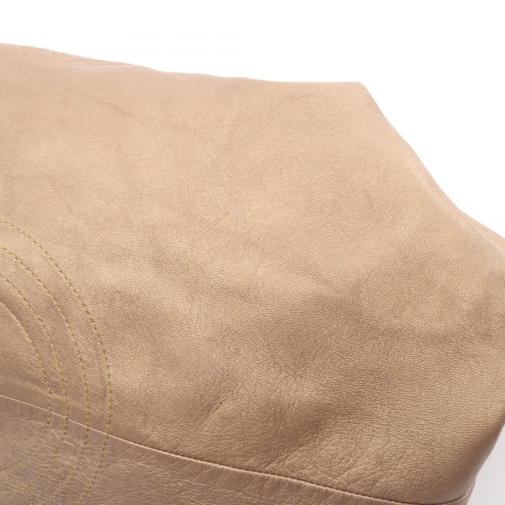 Loewe Gold Leather Handbag (Pre-Owned)