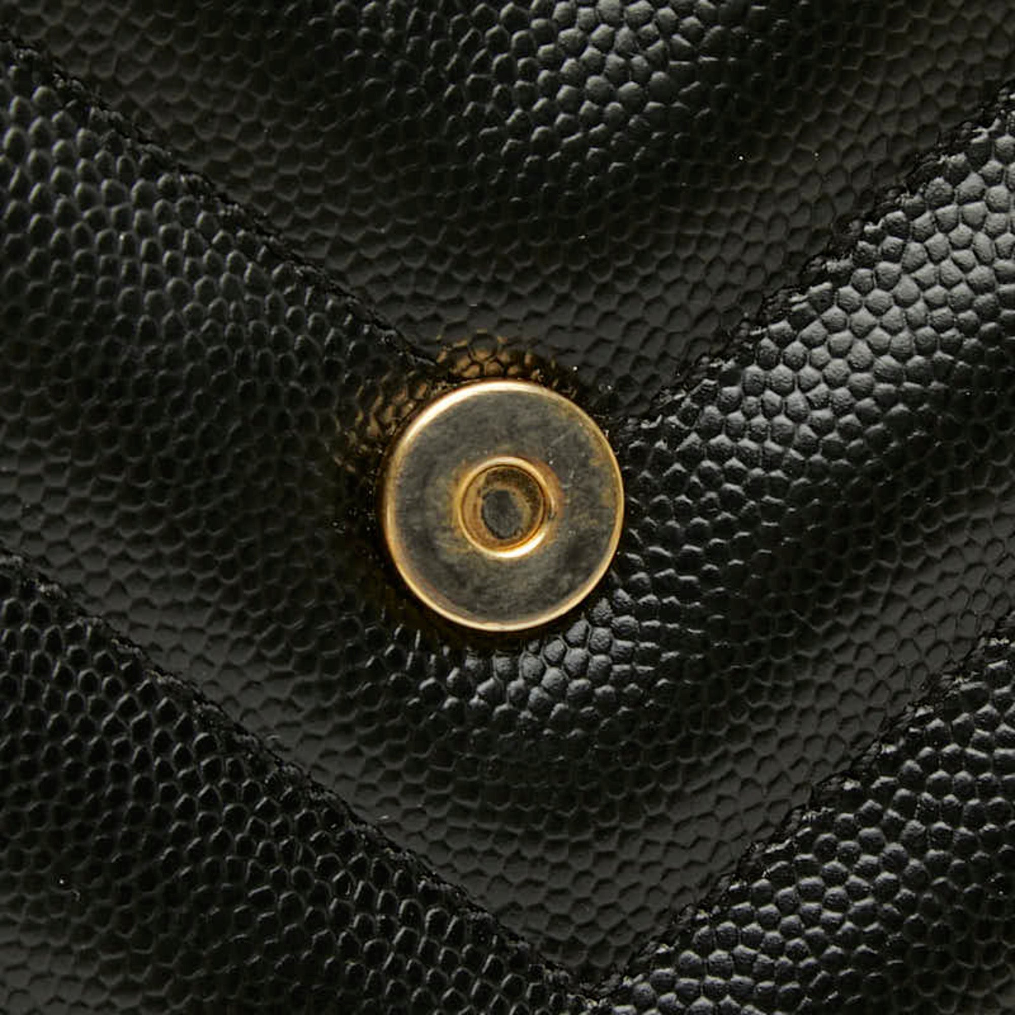 Saint Laurent Black Leather Shoulder Bag Tote Bag (Pre-Owned)