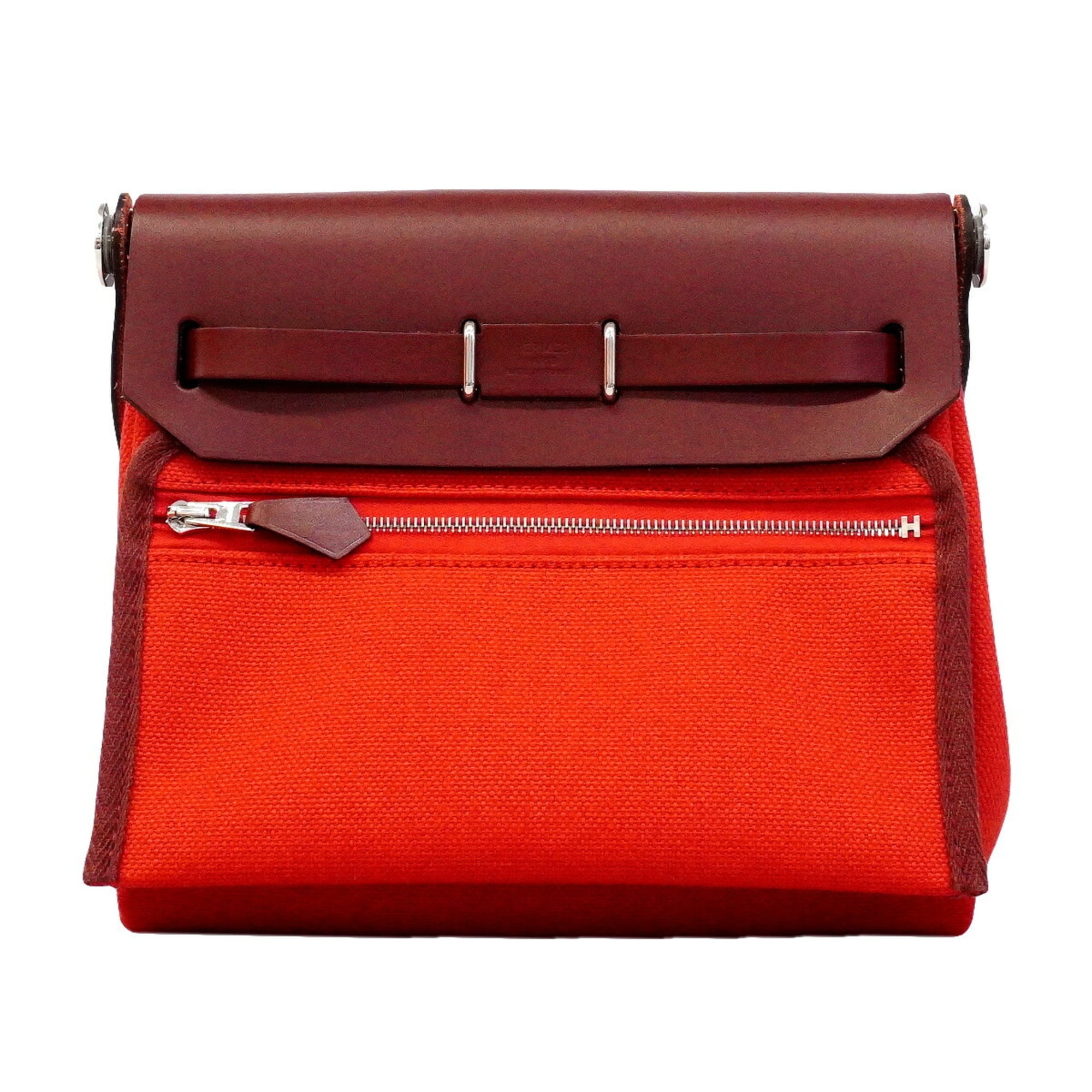 Hermes Red Color Shoulder Bag (Pre-Owned)