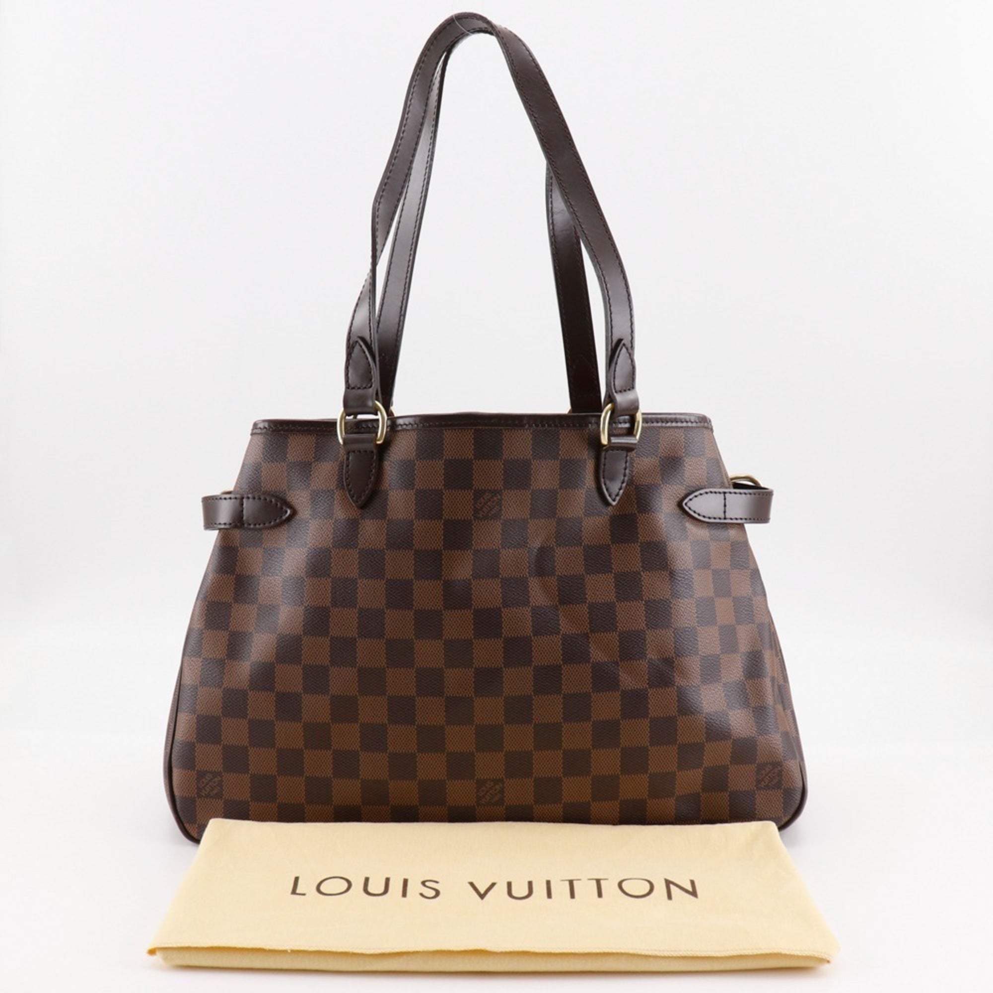Louis Vuitton Brown Damier Canvas Tote Bag (Pre-Owned)