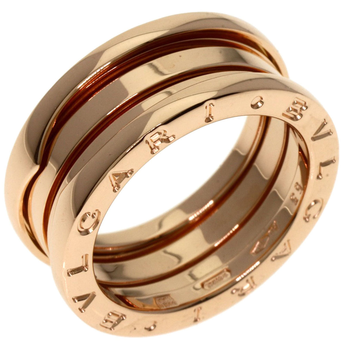 Bvlgari Pink Gold Pink Gold (18K) Band Ring (Pre-Owned)