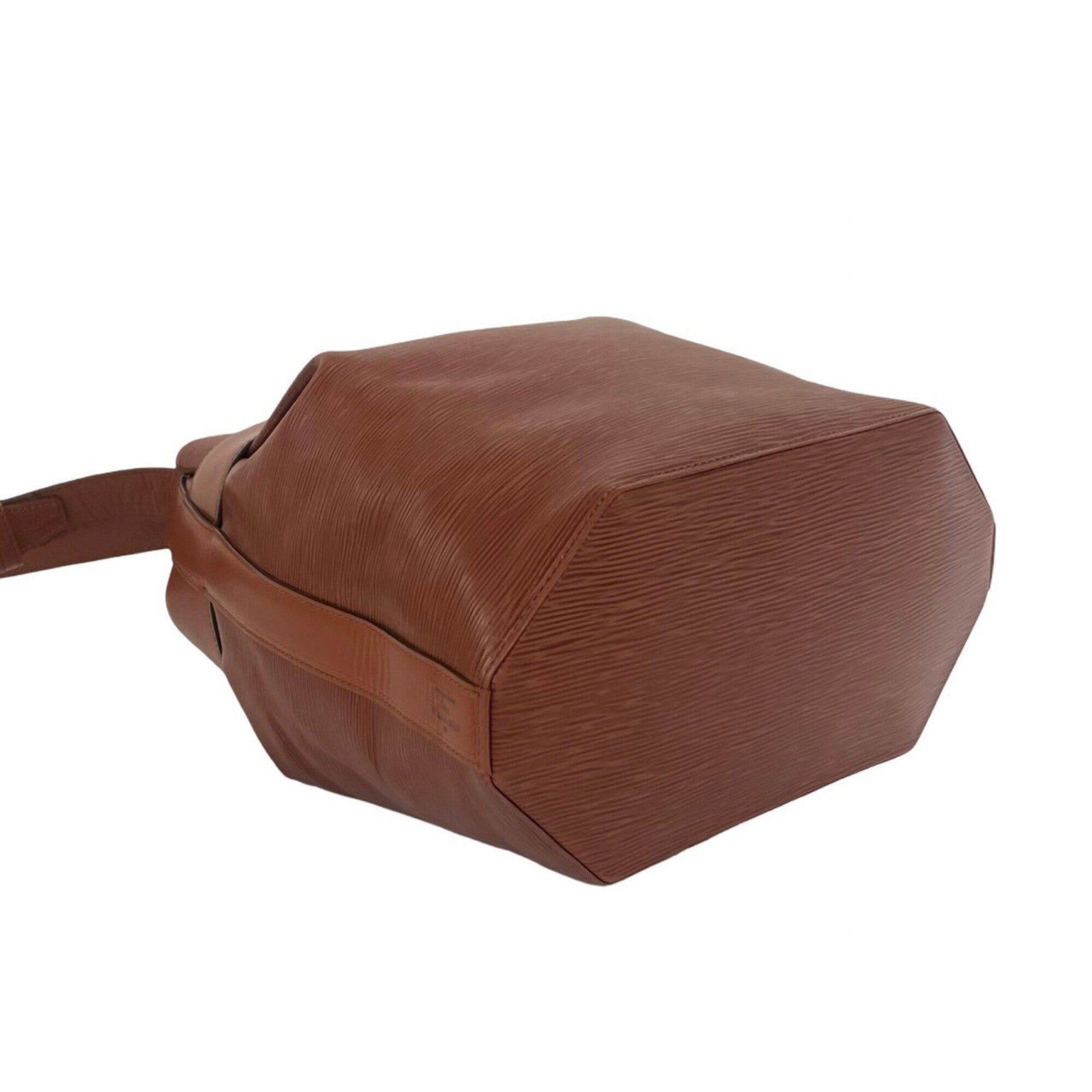 Louis Vuitton Brown Leather Shoulder Bag (Pre-Owned)