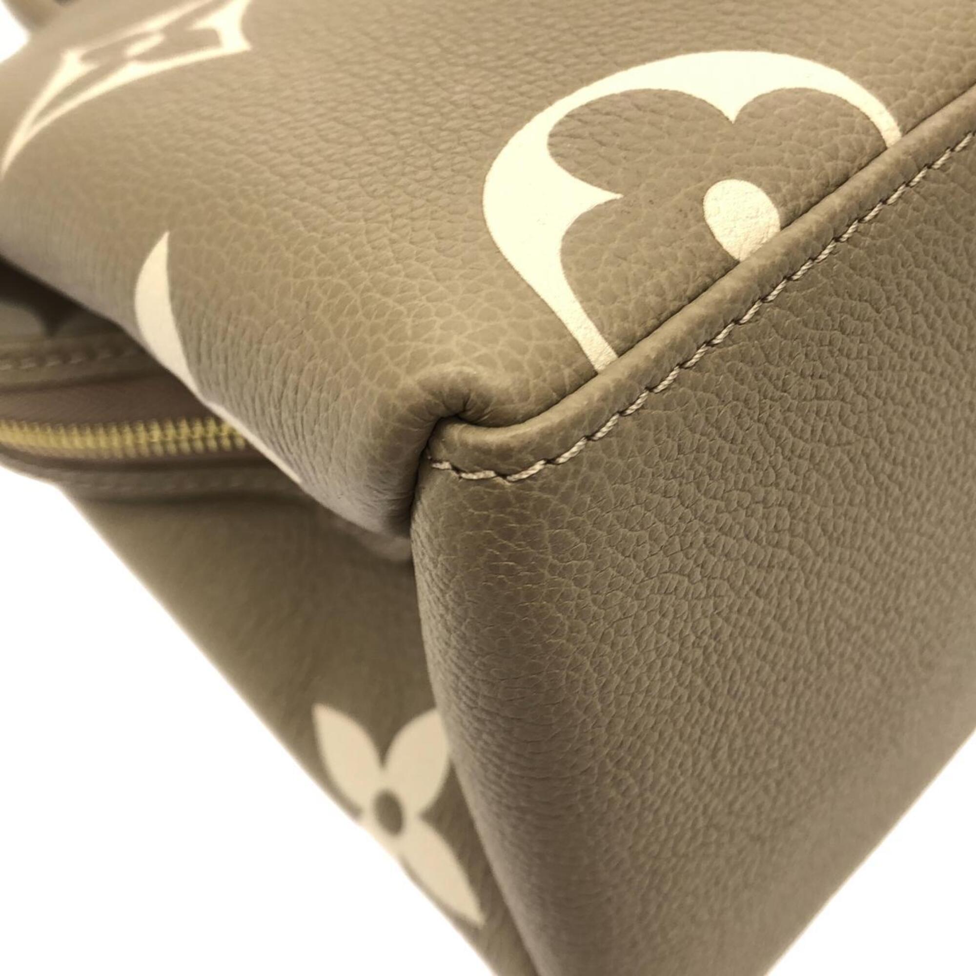 Louis Vuitton Cream Tourterelle Leather Handbag (Pre-Owned)