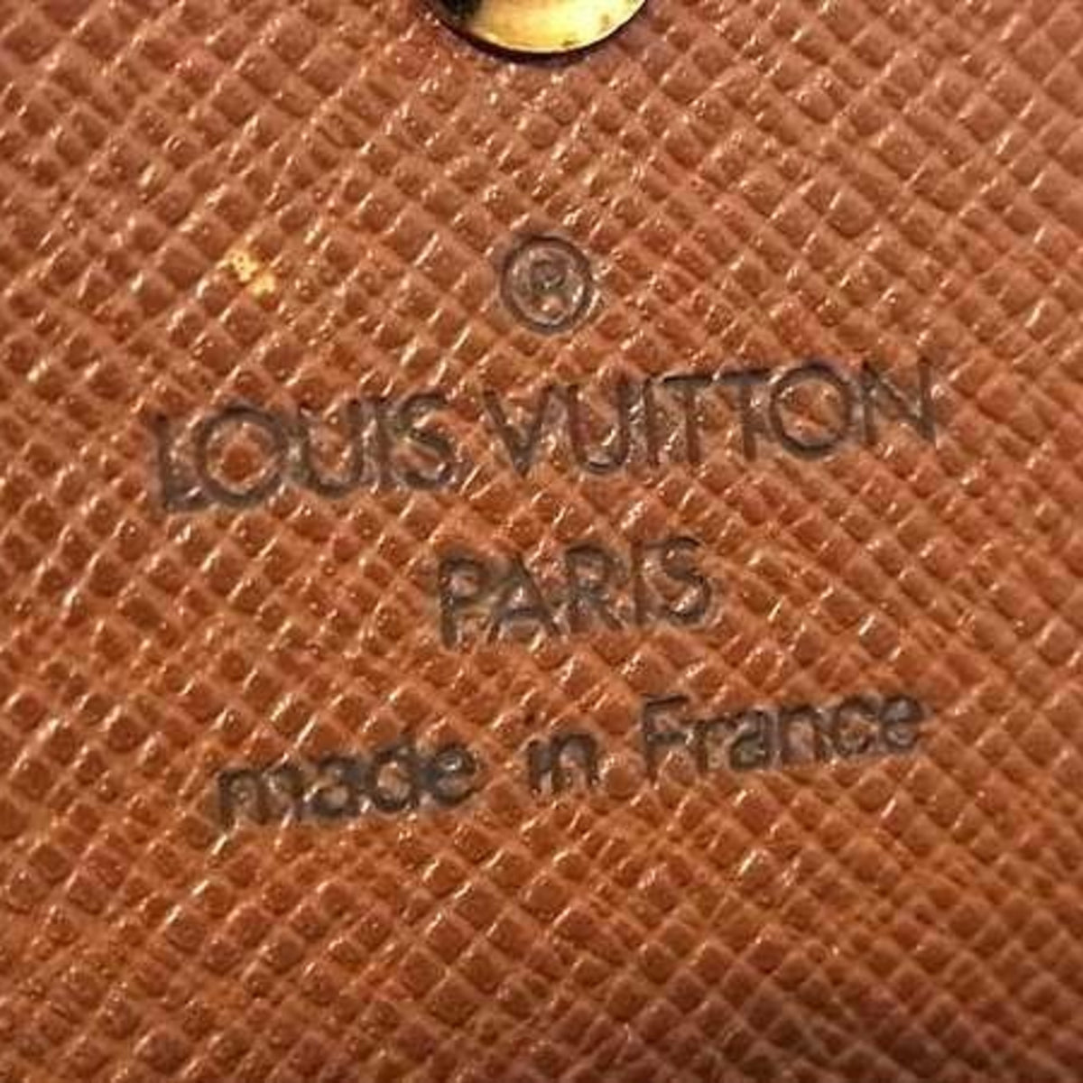 Louis Vuitton Monogram Brown Monogram Wallet (Tri-Fold) (Pre-Owned)