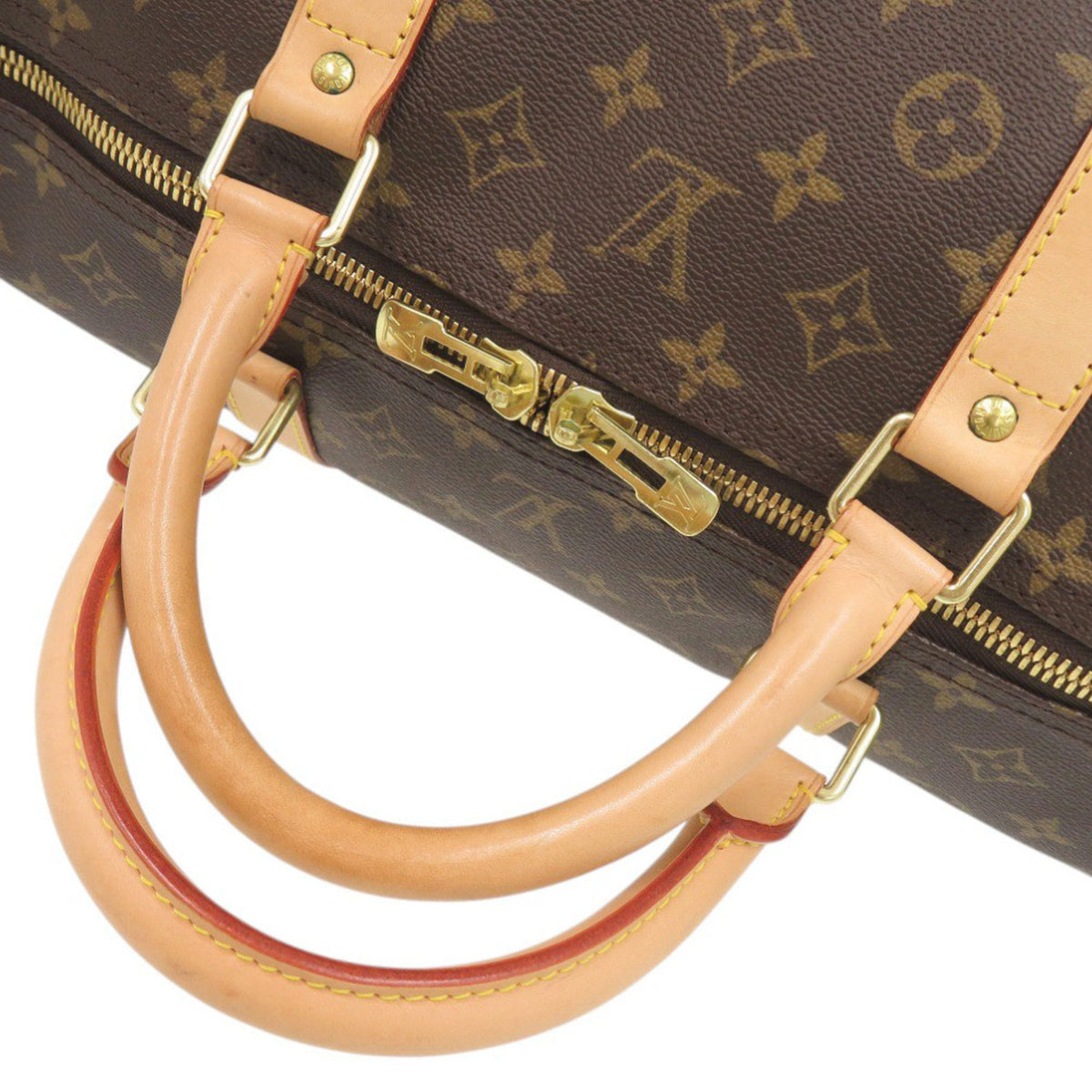 Louis Vuitton Brown Monogram Monogram Boston Bag (Pre-Owned)