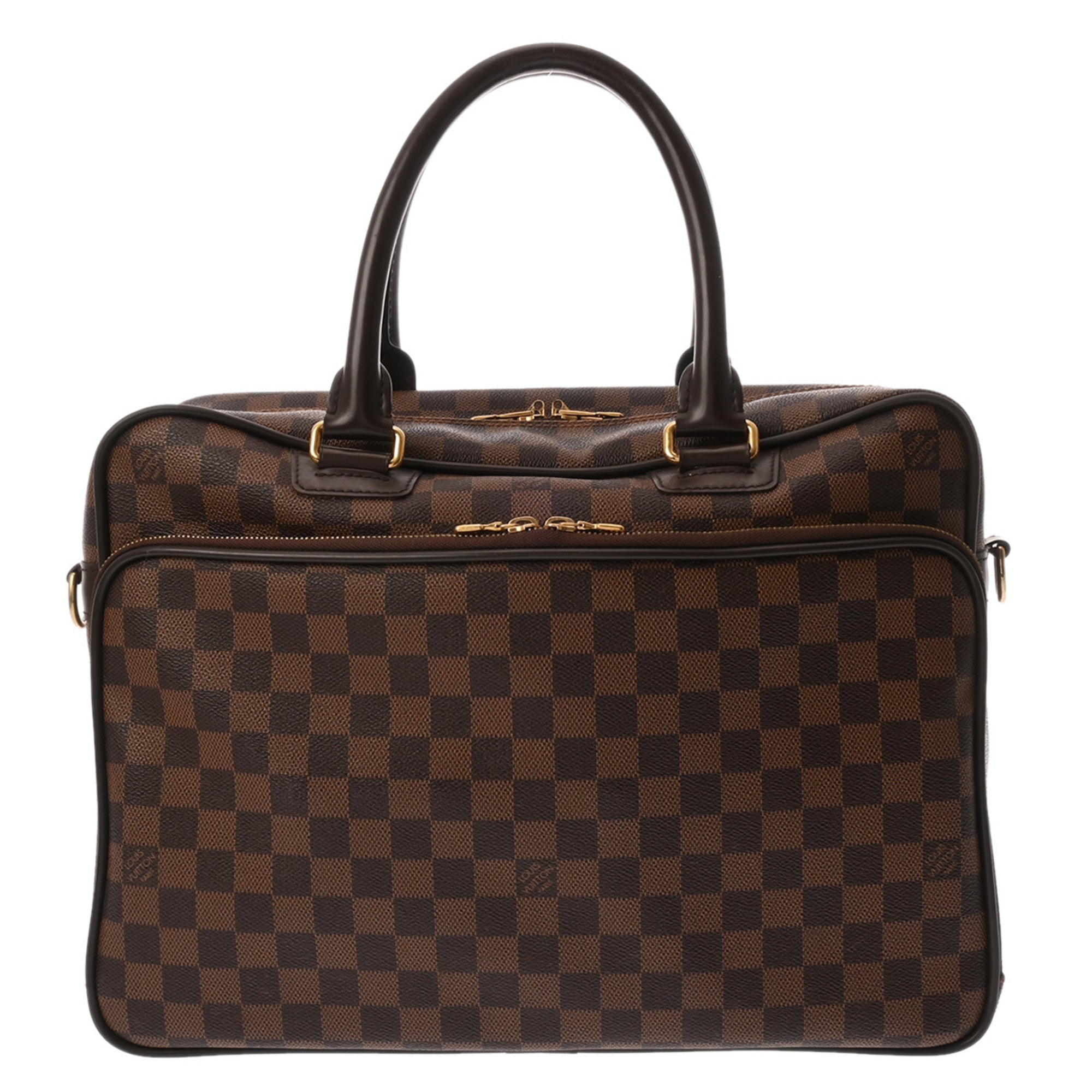 Louis Vuitton Damier Brown Damier Canvas Briefcase (Pre-Owned)