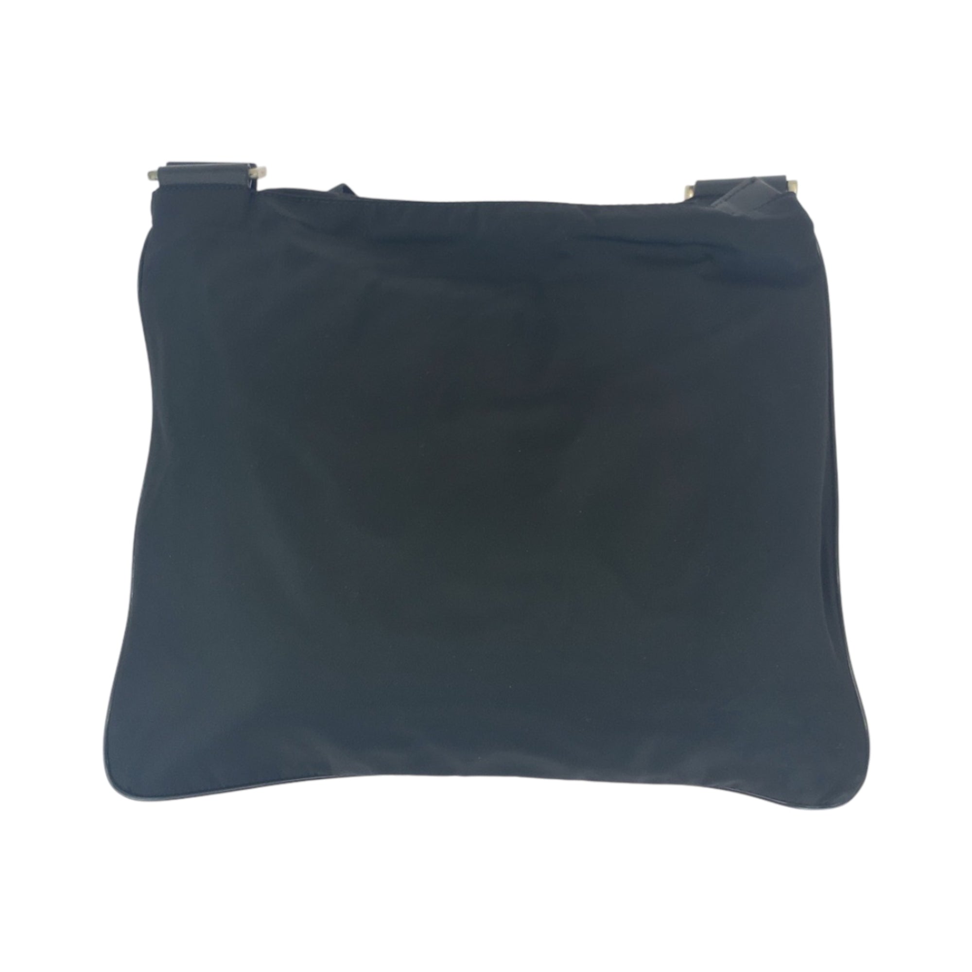 Prada Black Nylon Pochette Shoulder Bag (Pre-Owned)