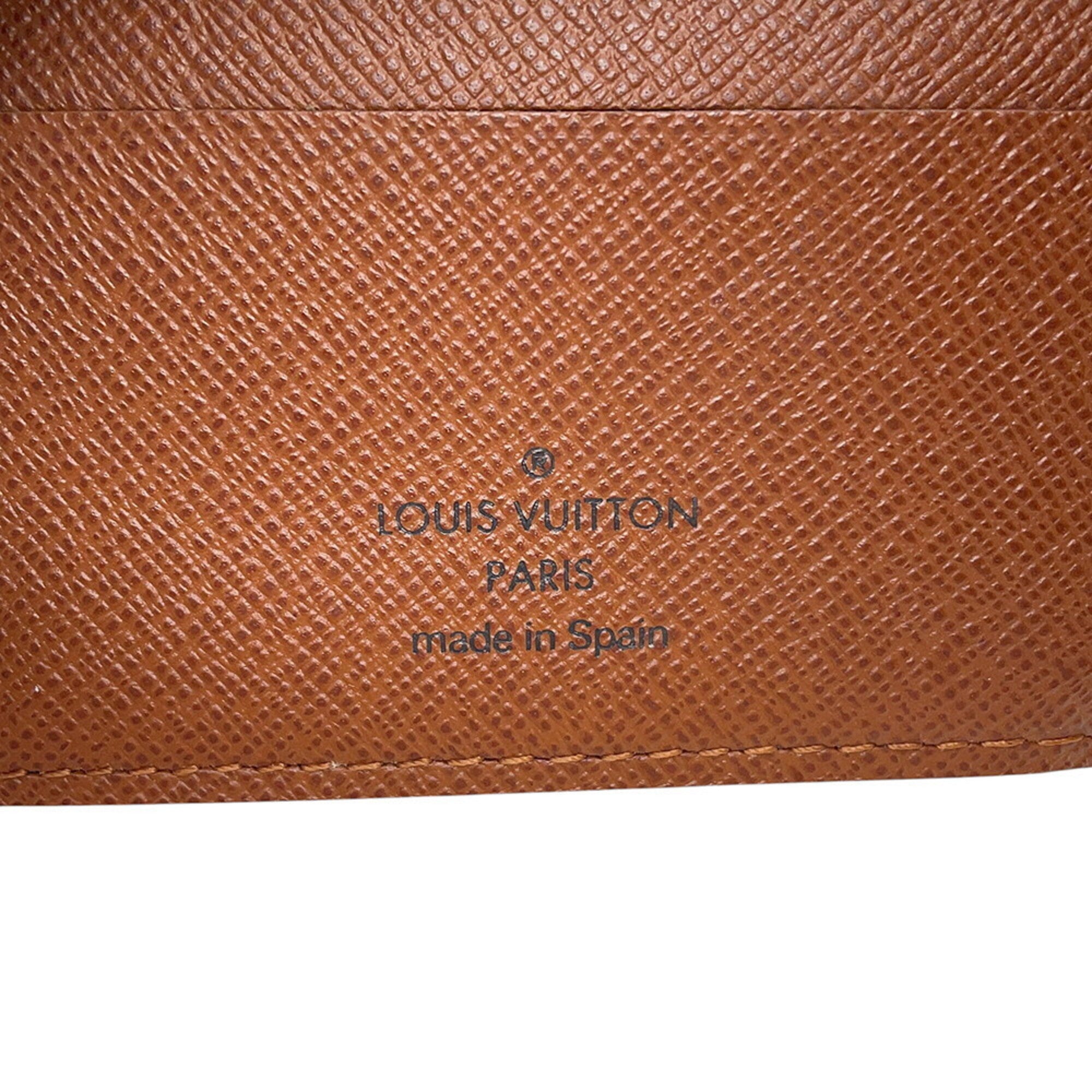 Louis Vuitton Brown Monogram Panda Multi-Color Monogram Wallet (Bi-Fold) (Pre-Owned)