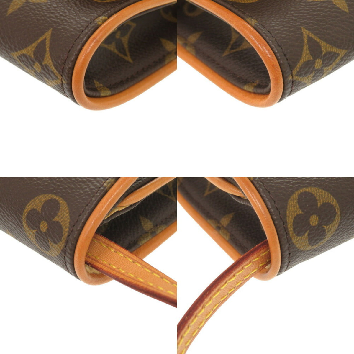 Louis Vuitton Brown Monogram Monogram Pochette Shoulder Bag (Pre-Owned)
