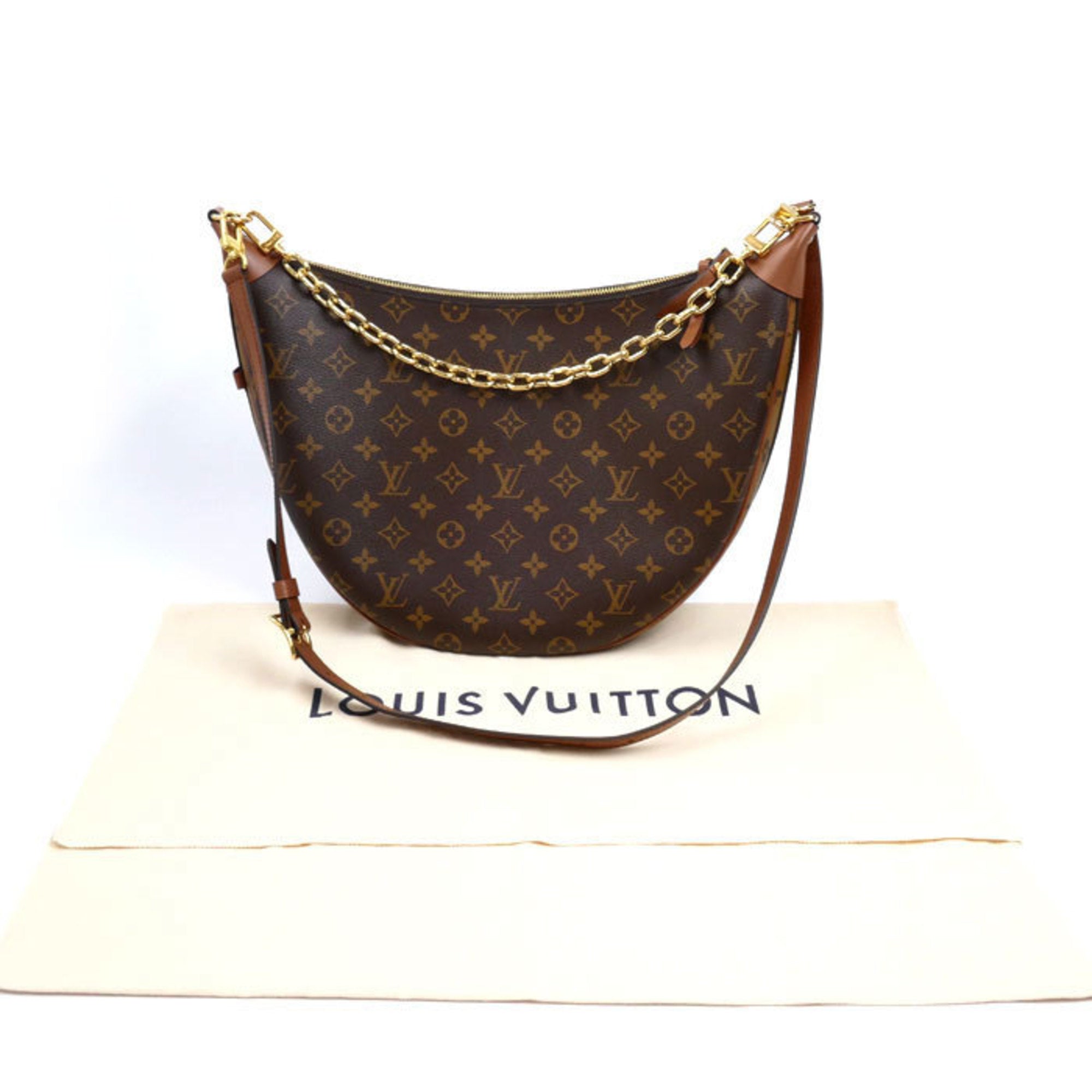 Louis Vuitton Monogram Monogram Canvas Pouch Shoulder Bag (Pre-Owned)