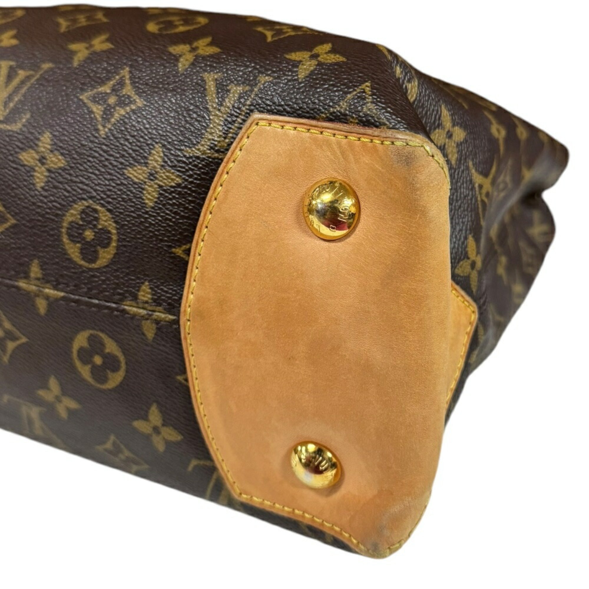 Louis Vuitton Brown Monogram Shoulder Bag (Pre-Owned)