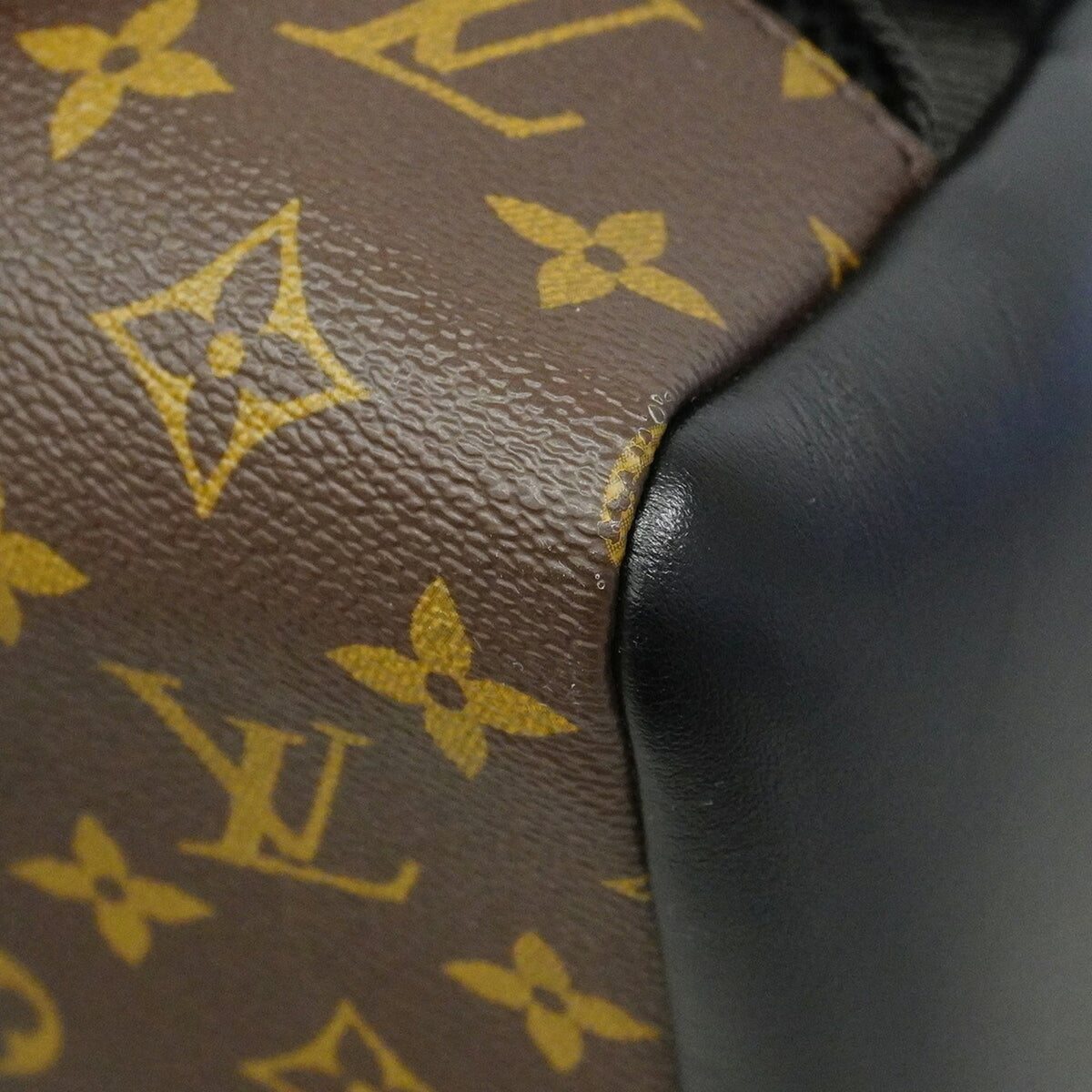 Louis Vuitton Black Brown Backpack (Pre-Owned)
