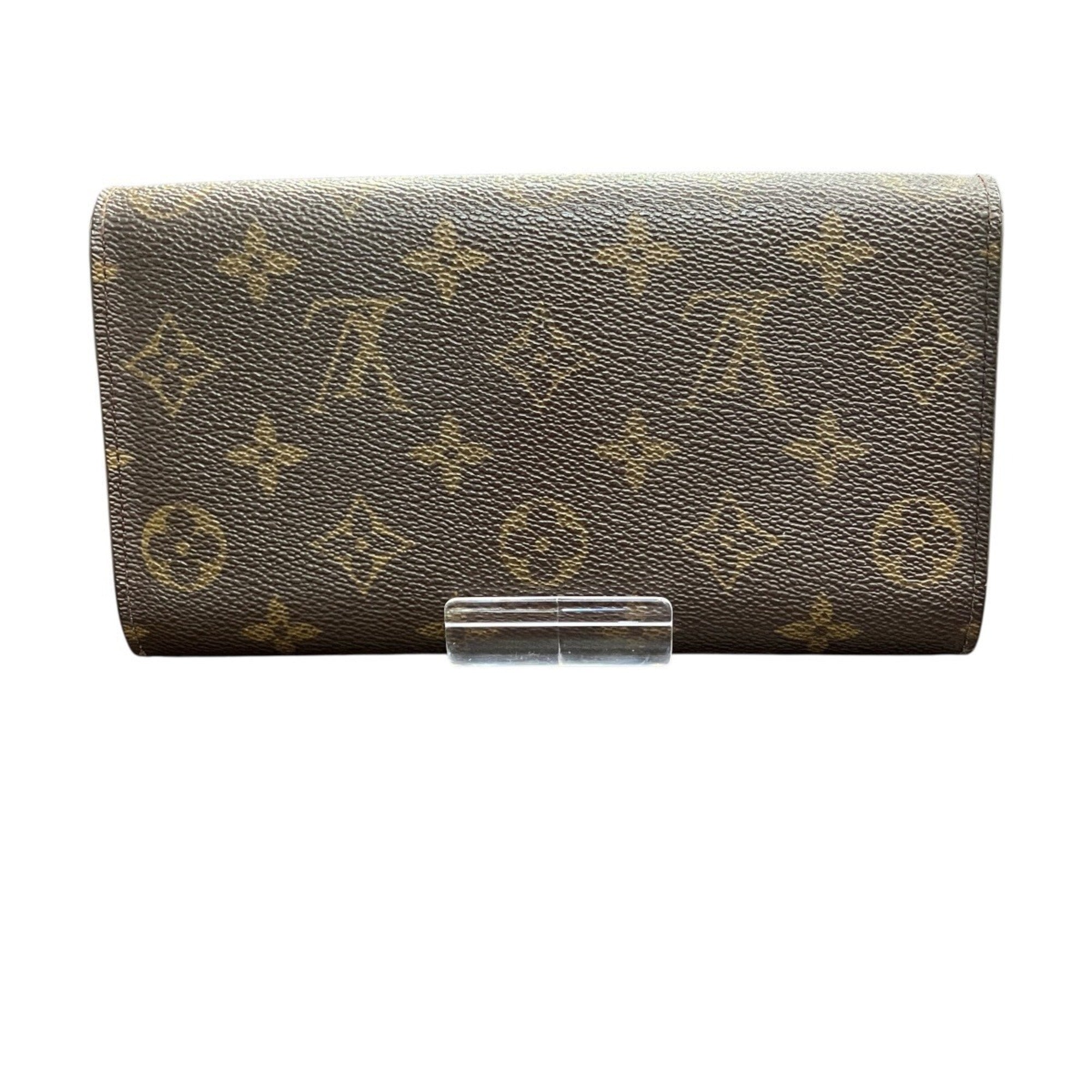 Louis Vuitton Brown Galle Monogram Monogram Long Wallet (Bi-Fold) (Pre-Owned)