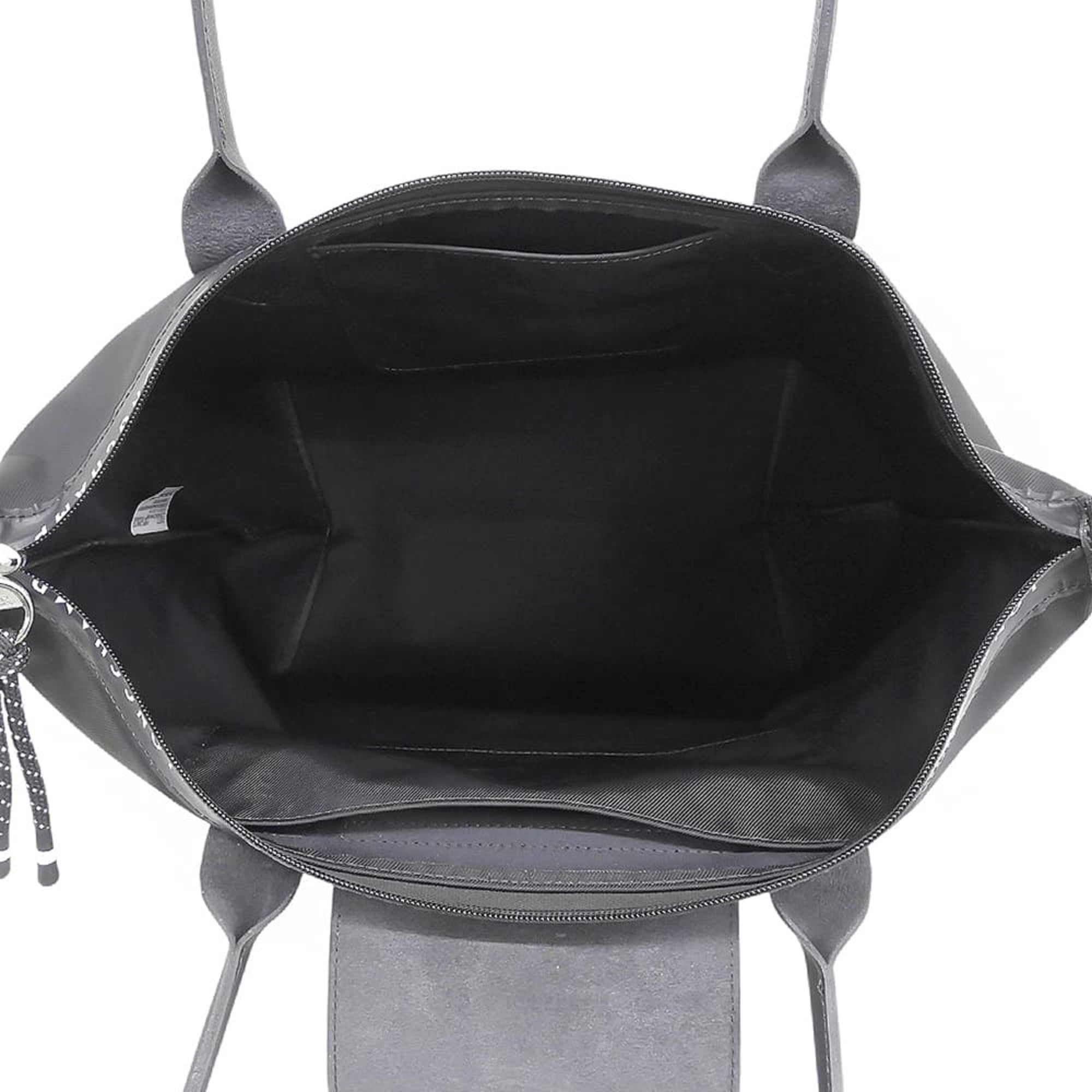 Longchamp Black Nylon Handbag Shoulder Bag (Pre-Owned)