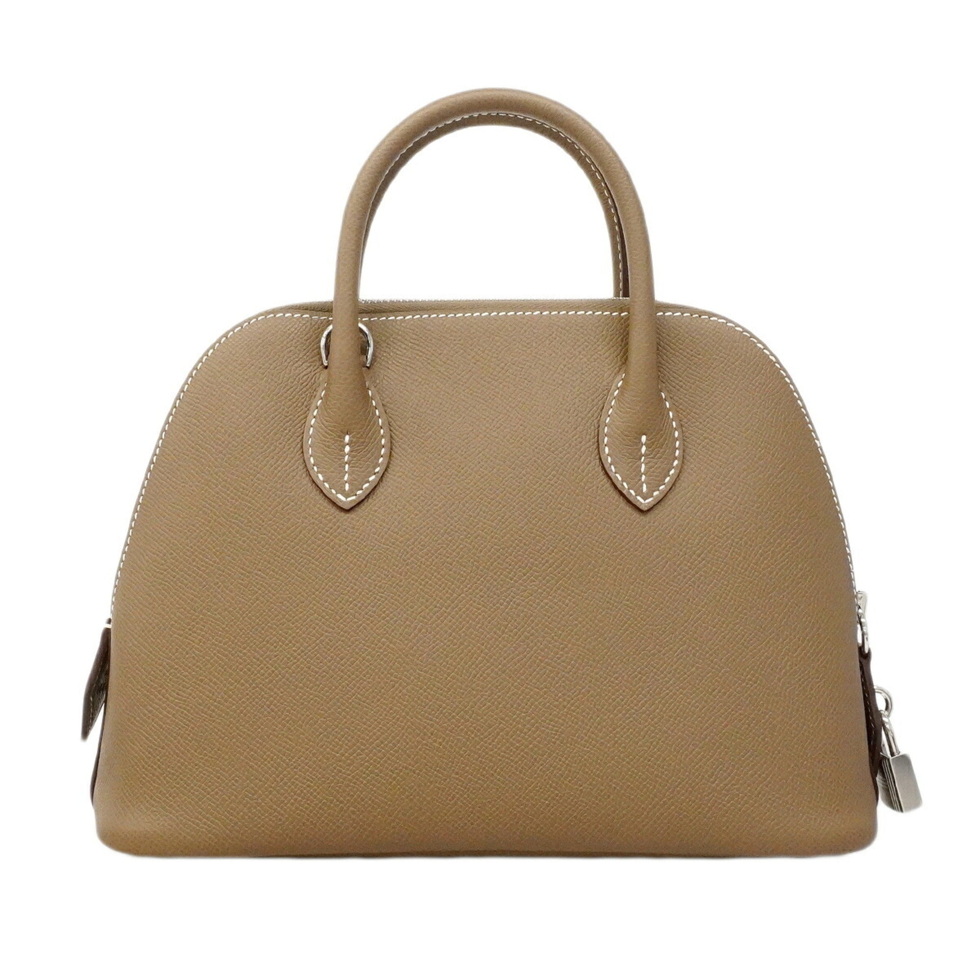 Hermes Etoupe Gray Epsom Leather Leather Handbag (Pre-Owned)