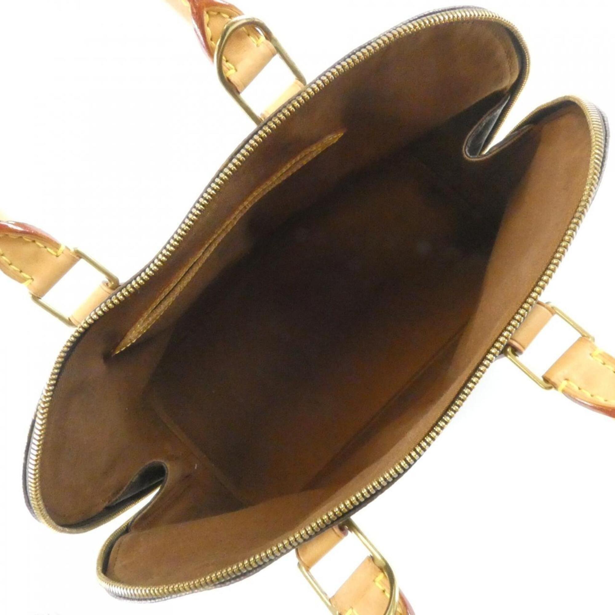 Louis Vuitton Brown Coated Canvas Handbag (Pre-Owned)