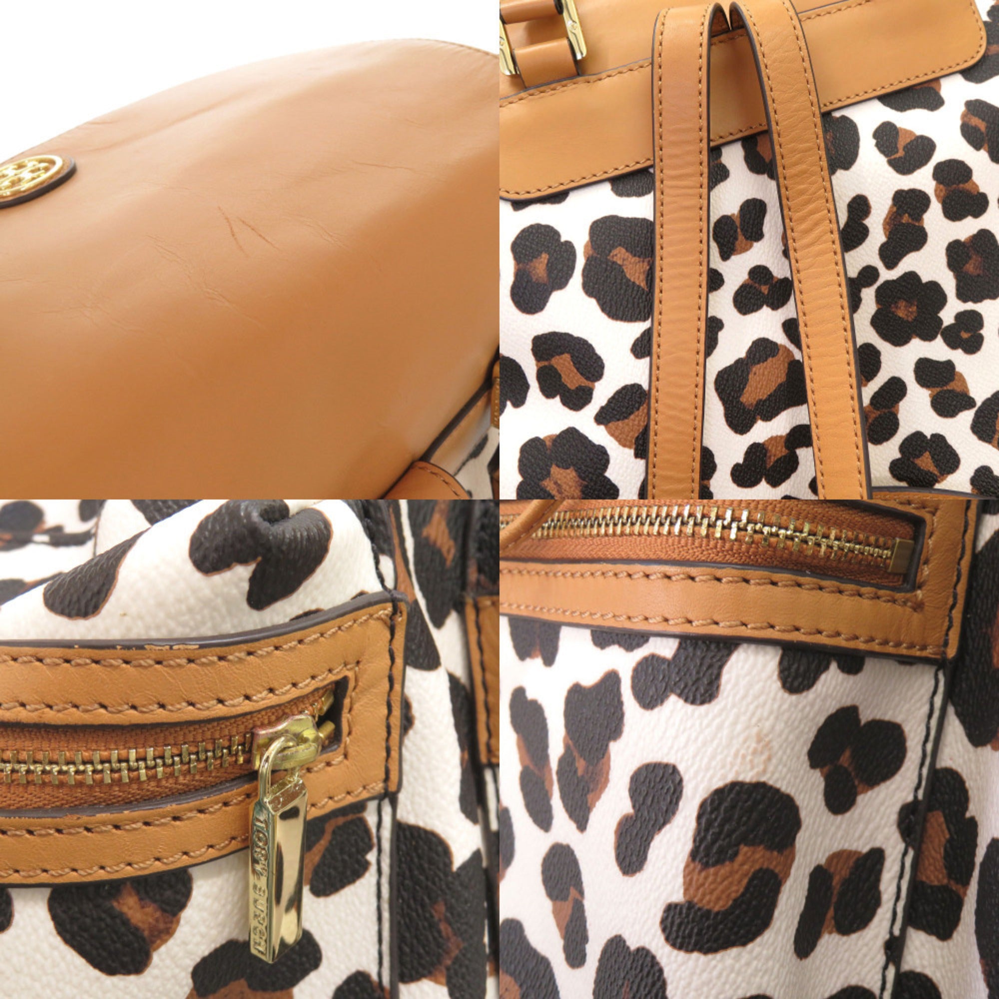 Tory Burch Multi-Color Pvc Backpack (Pre-Owned)