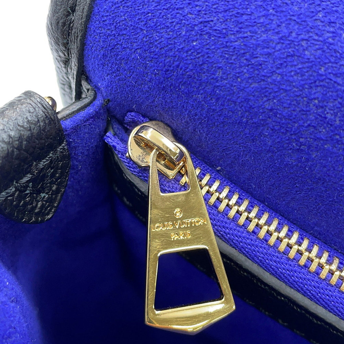 Louis Vuitton Black Noir Purple Monogram Empreinte Handbag Shoulder Bag (Pre-Owned)