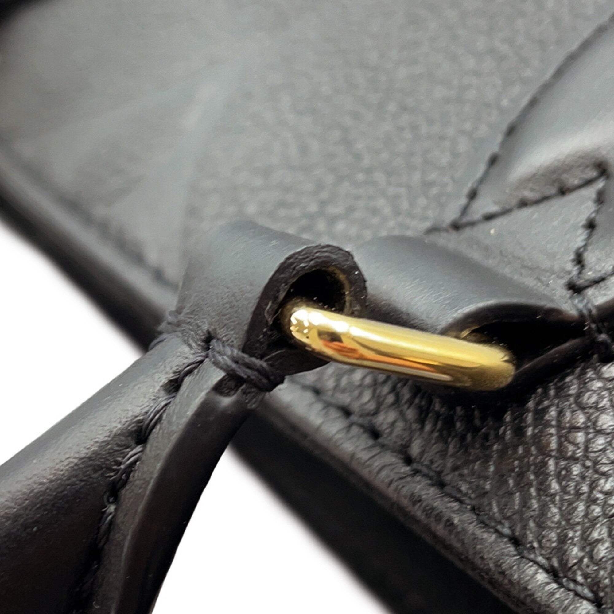 Louis Vuitton Noir Monogram Empreinte Handbag (Pre-Owned)