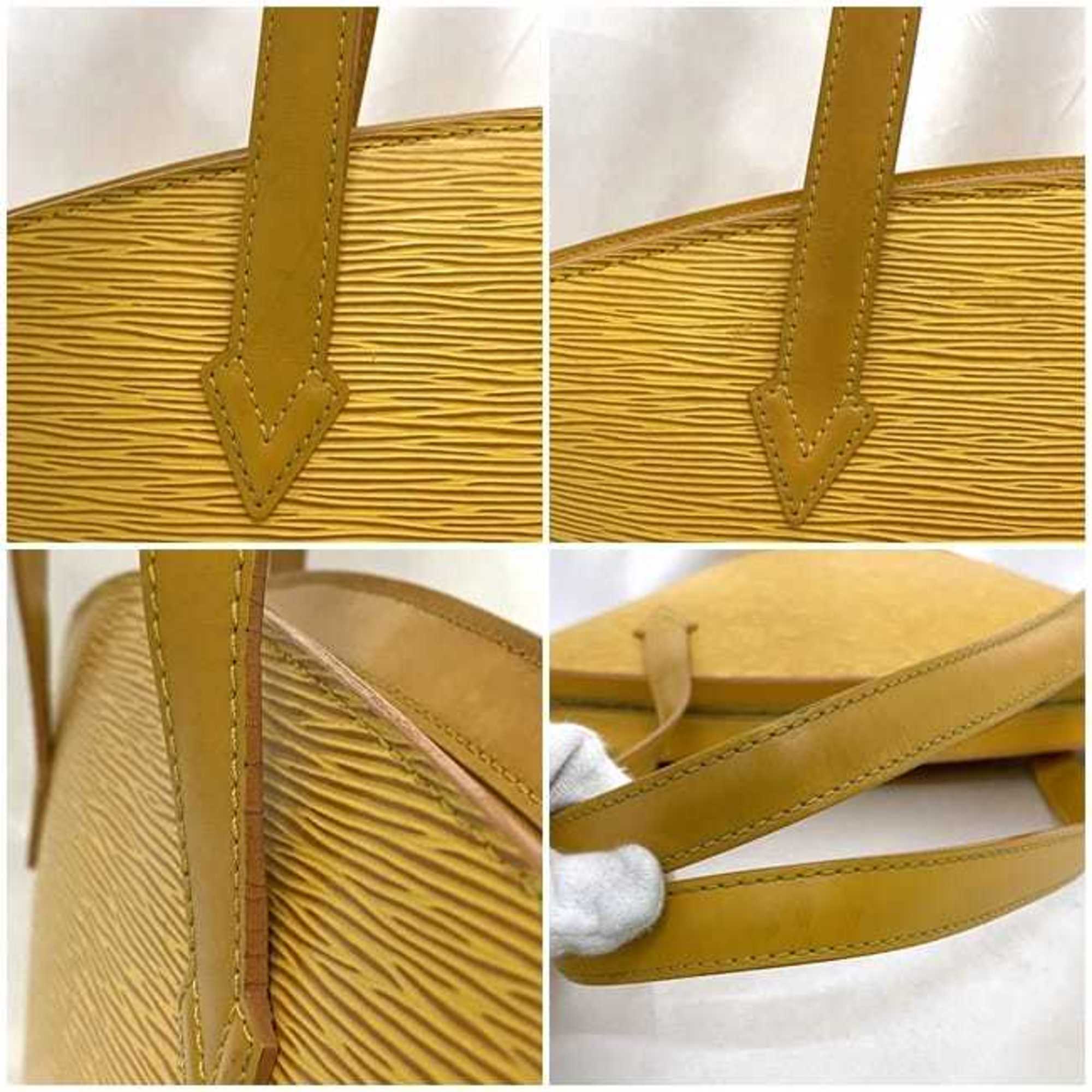 Louis Vuitton Yellow Epi Leather Tote Bag (Pre-Owned)