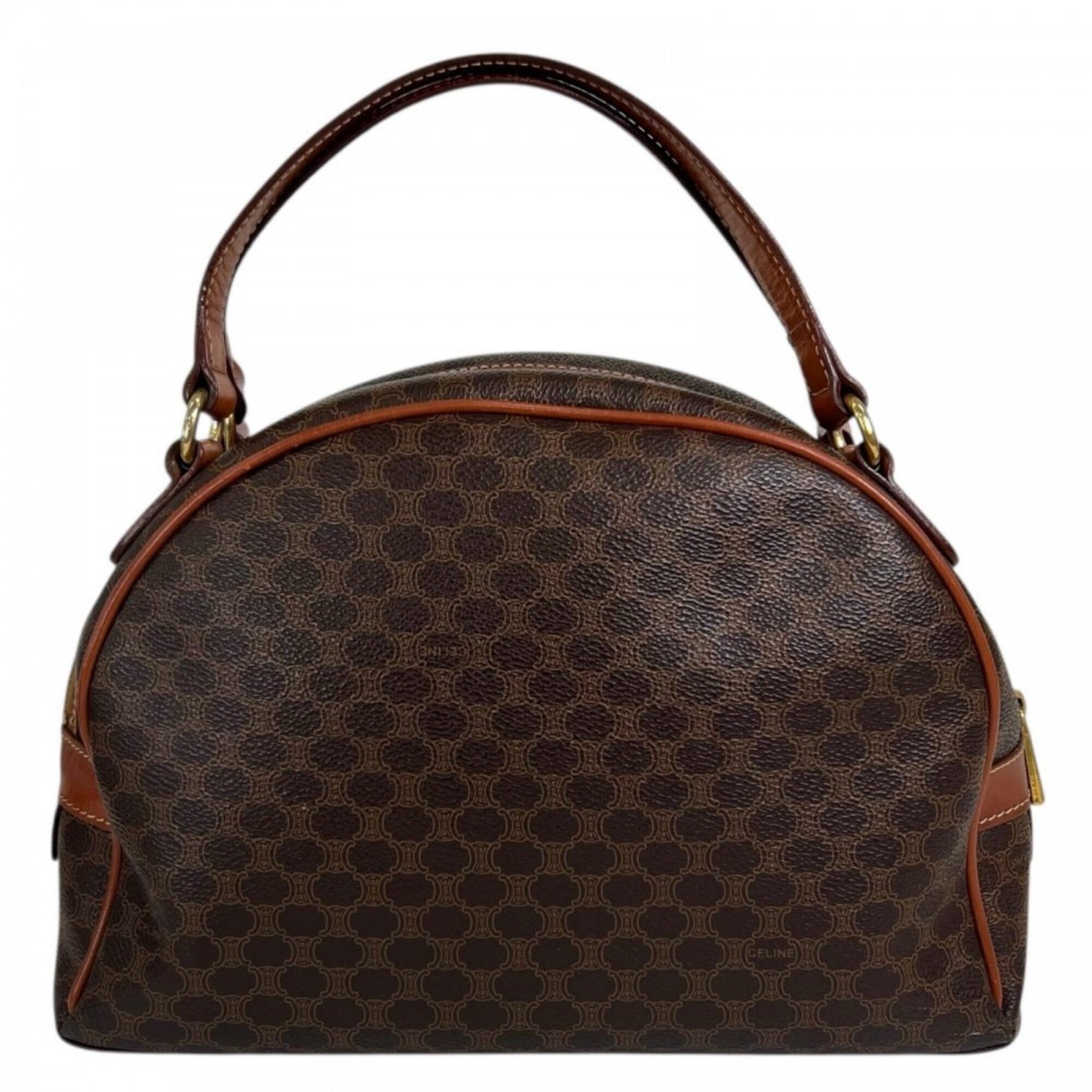 Celine Brown Leather Shoulder Bag (Pre-Owned)