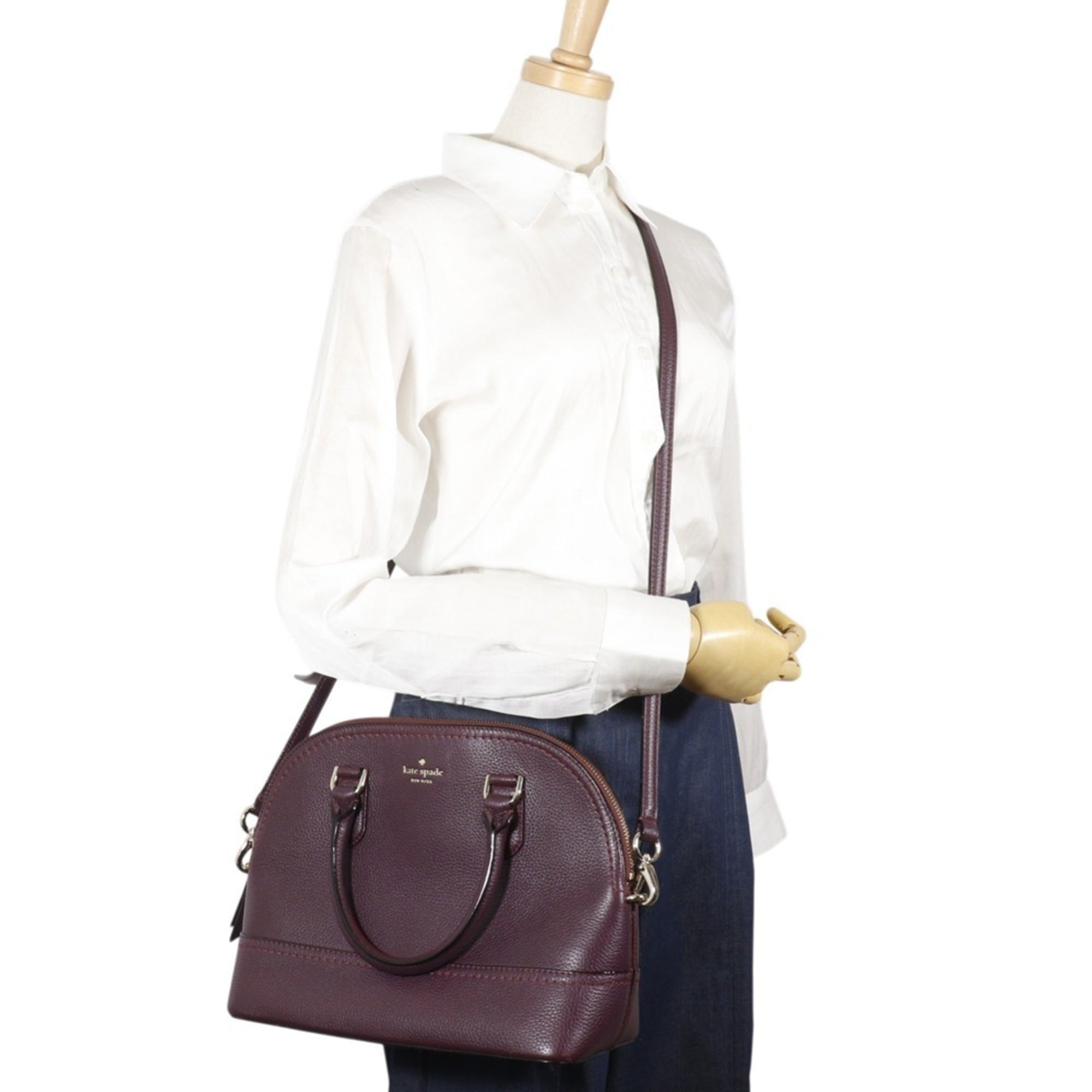 Kate Spade Purple Leather Handbag (Pre-Owned)