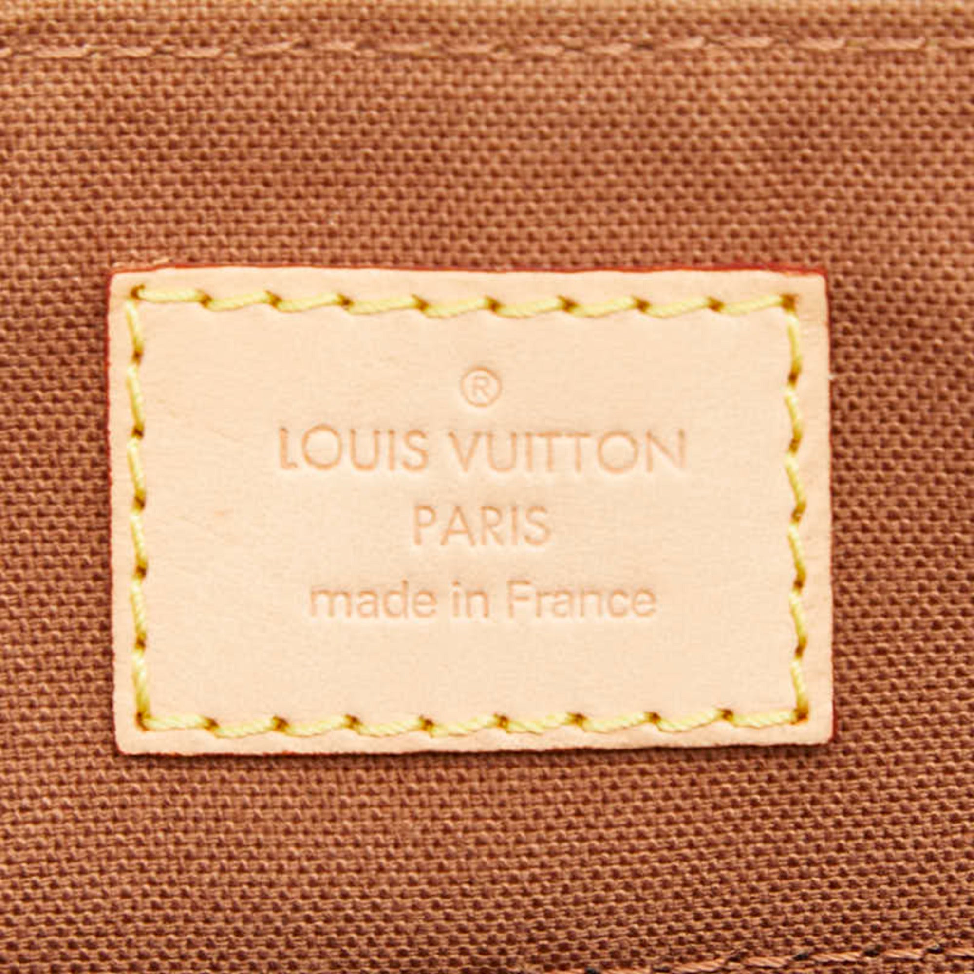 Louis Vuitton Brown Pvc Leather Shoulder Bag (Pre-Owned)