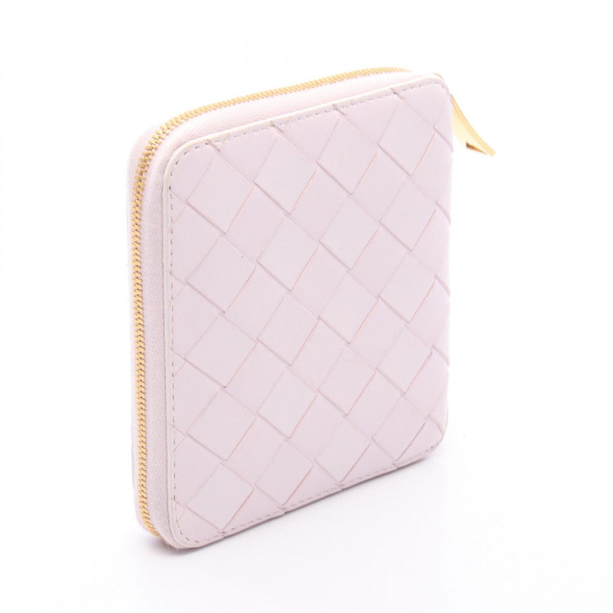 Bottega Veneta Pink Leather Wallet (Bi-Fold) (Pre-Owned)