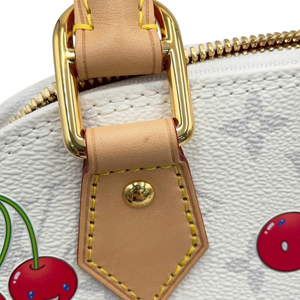 Louis Vuitton Monogram Cherry Monogram Cherry White Handbag Shoulder Bag (Pre-Owned)
