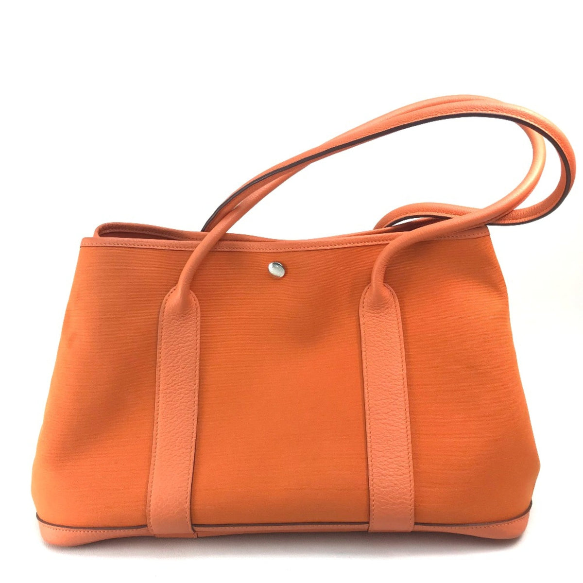 Hermes Orange Other Tote Bag (Pre-Owned)