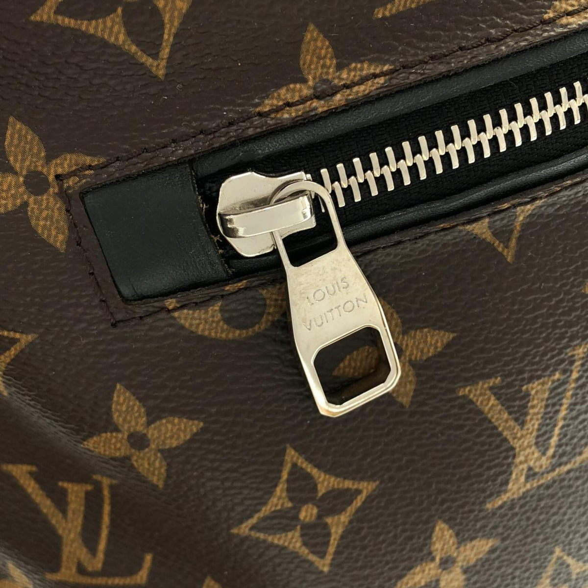 Louis Vuitton Monogram Macassar Marron Coated Canvas Shoulder Bag (Pre-Owned)