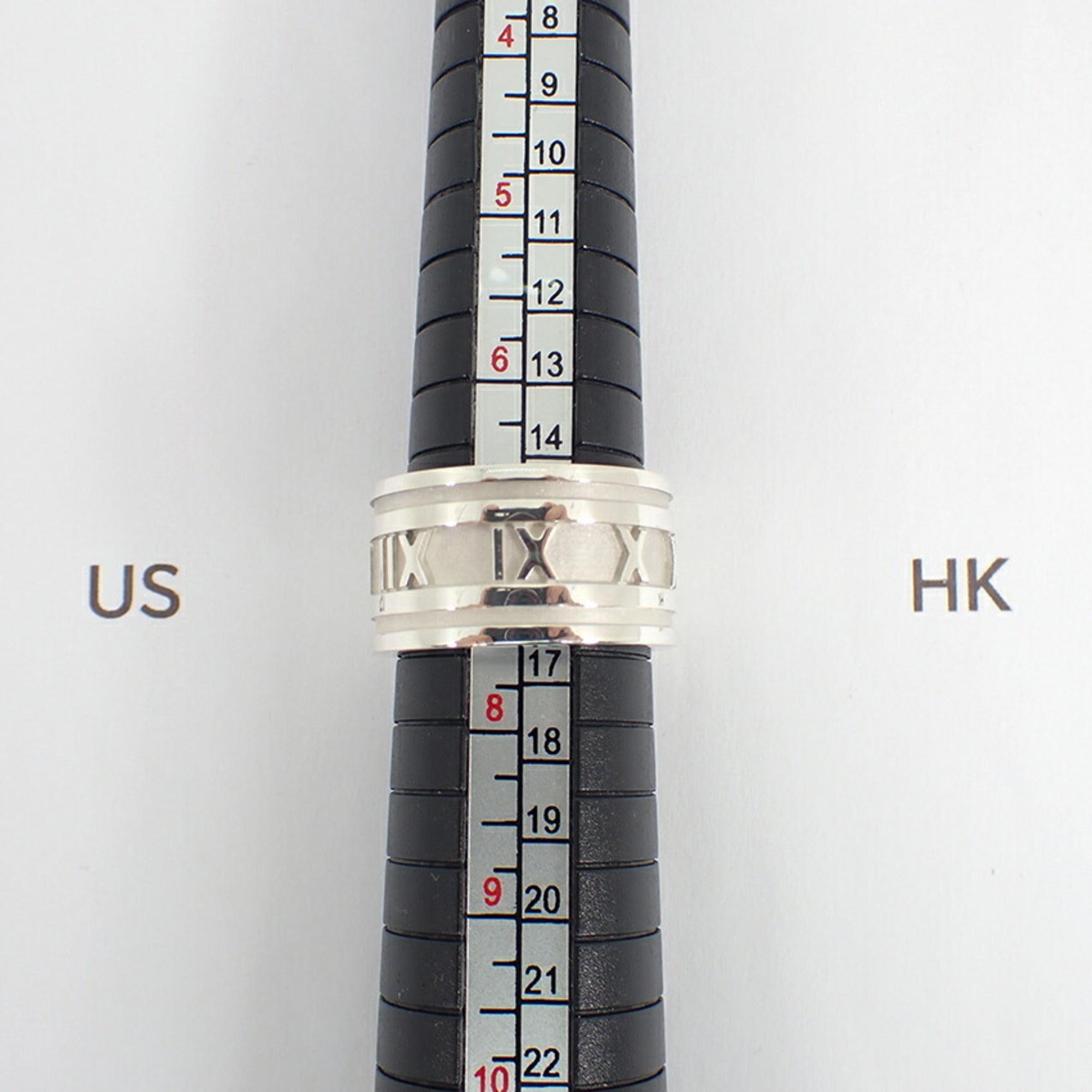 Tiffany Sterling Silver 925 Band Ring (Pre-Owned)
