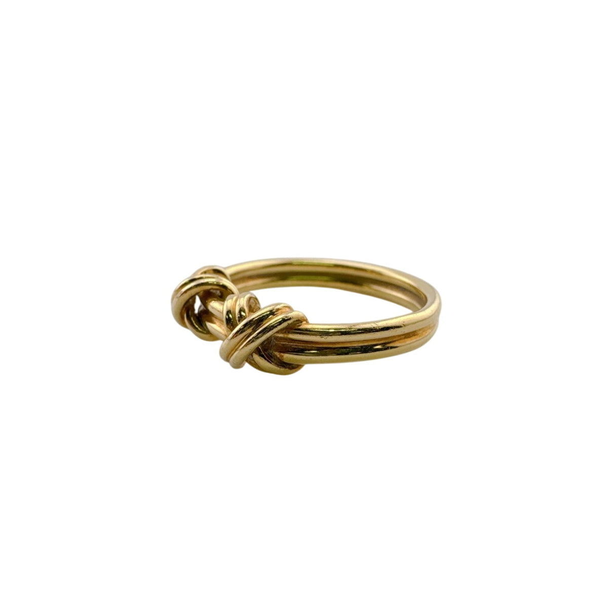 Tiffany Gold Yellow Gold (18K) Band Ring (Pre-Owned)