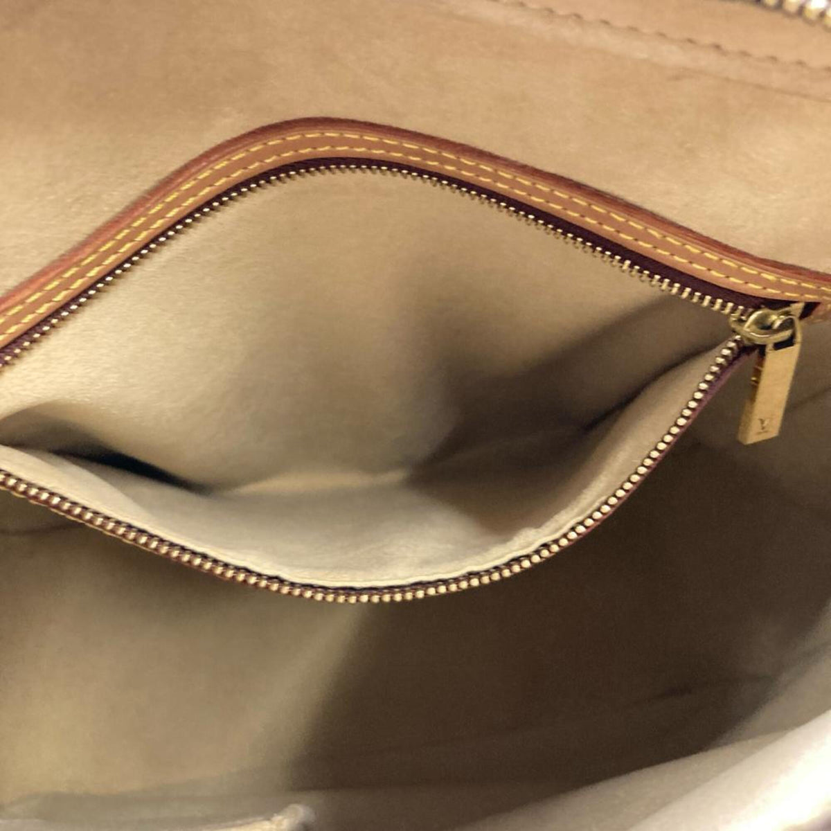 Louis Vuitton Brown Monogram Canvas Shoulder Bag (Pre-Owned)