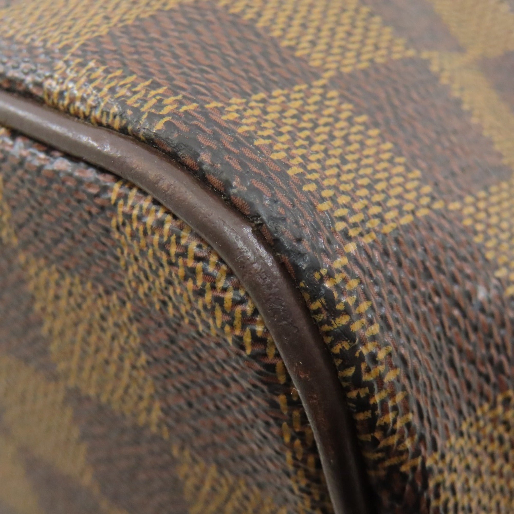 Louis Vuitton Damier Canvas Ebene Damier Canvas Handbag (Pre-Owned)
