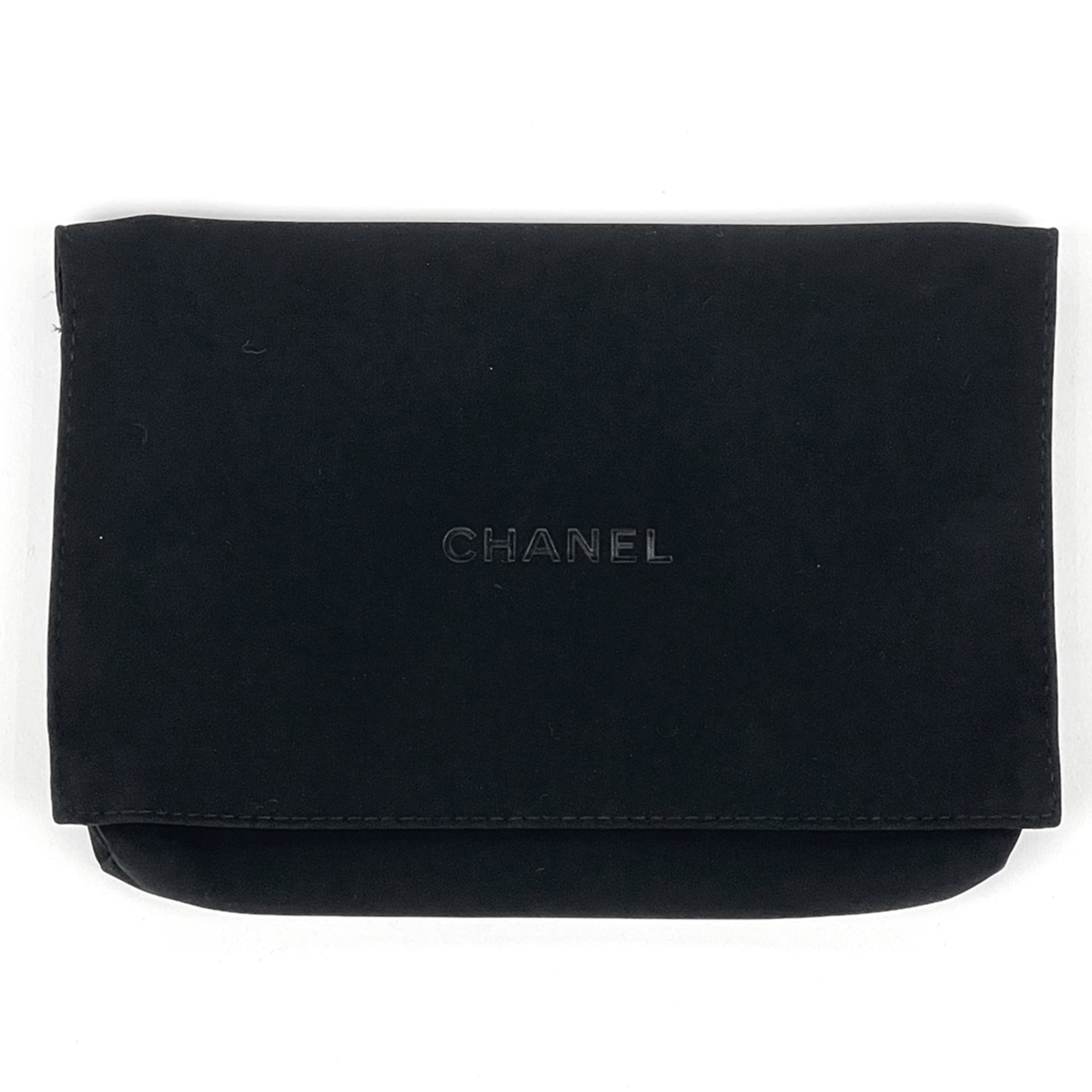 Chanel Black Grained Calfskin Shoulder Bag (Pre-Owned)