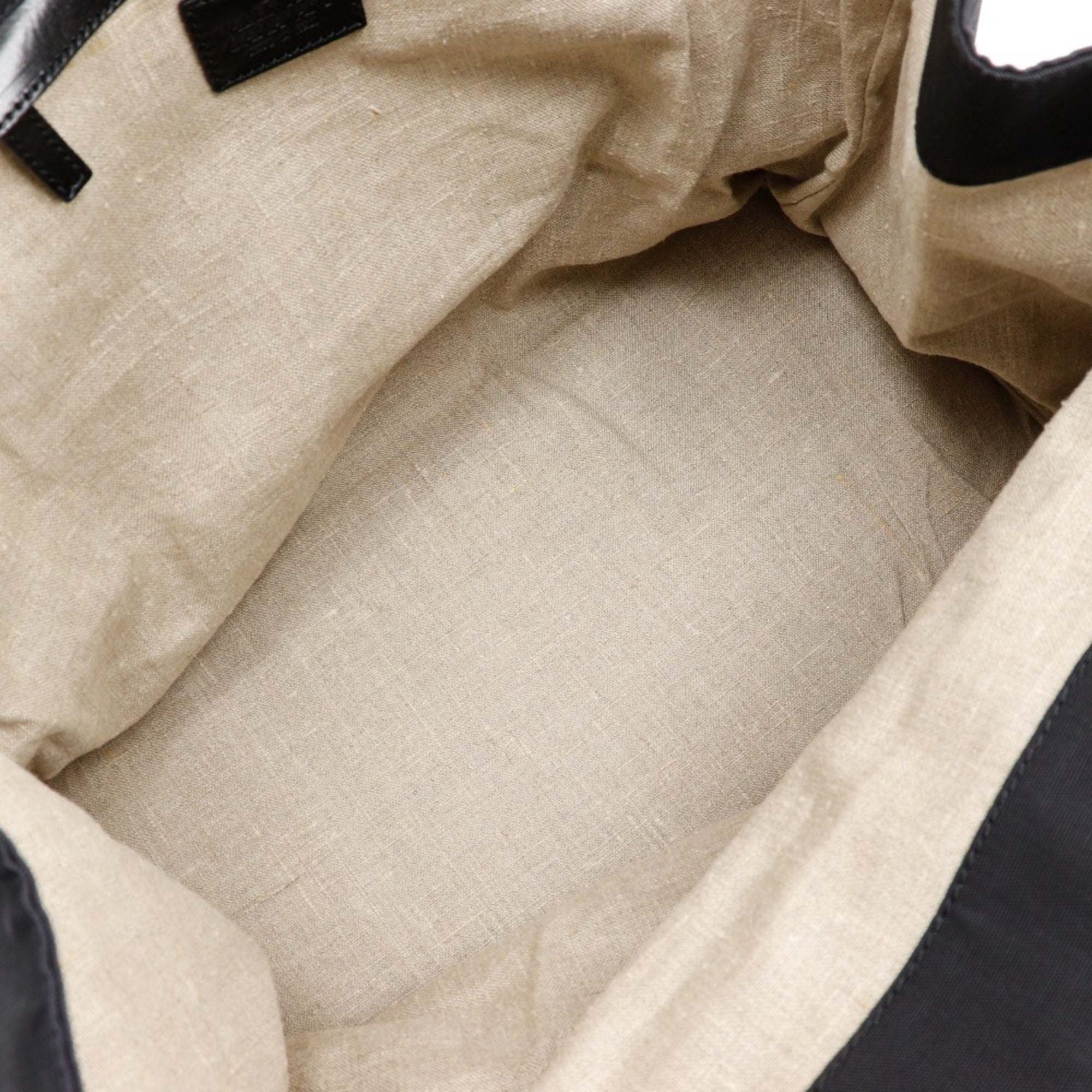 Valentino Black Nylon Canvas Tote Bag (Pre-Owned)