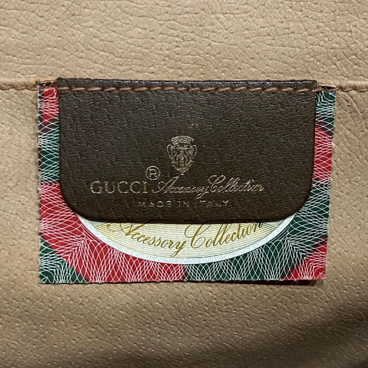 Gucci Beige Pvc Leather Clutch Bag (Pre-Owned)